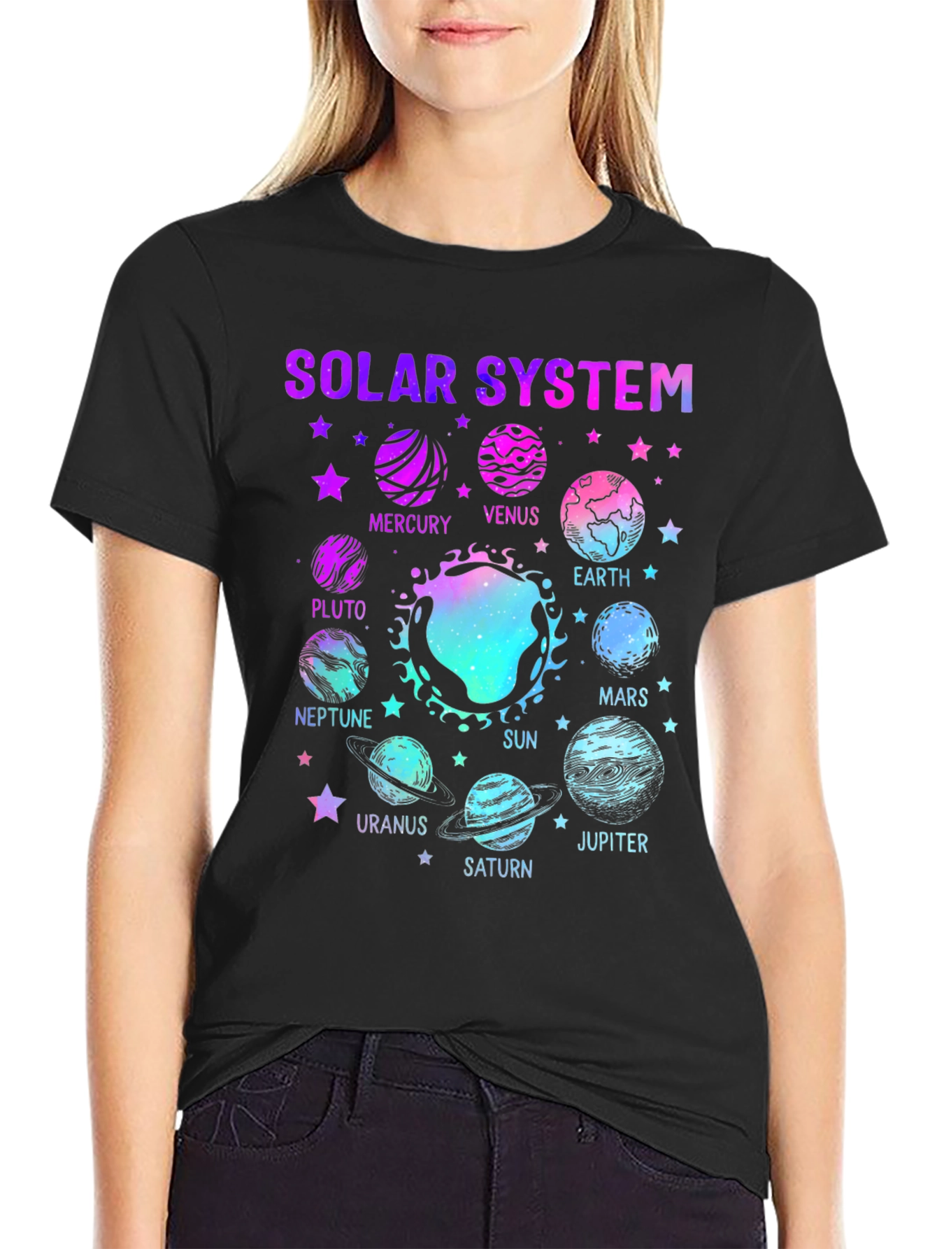Solar System Graphic Tee - Unisex