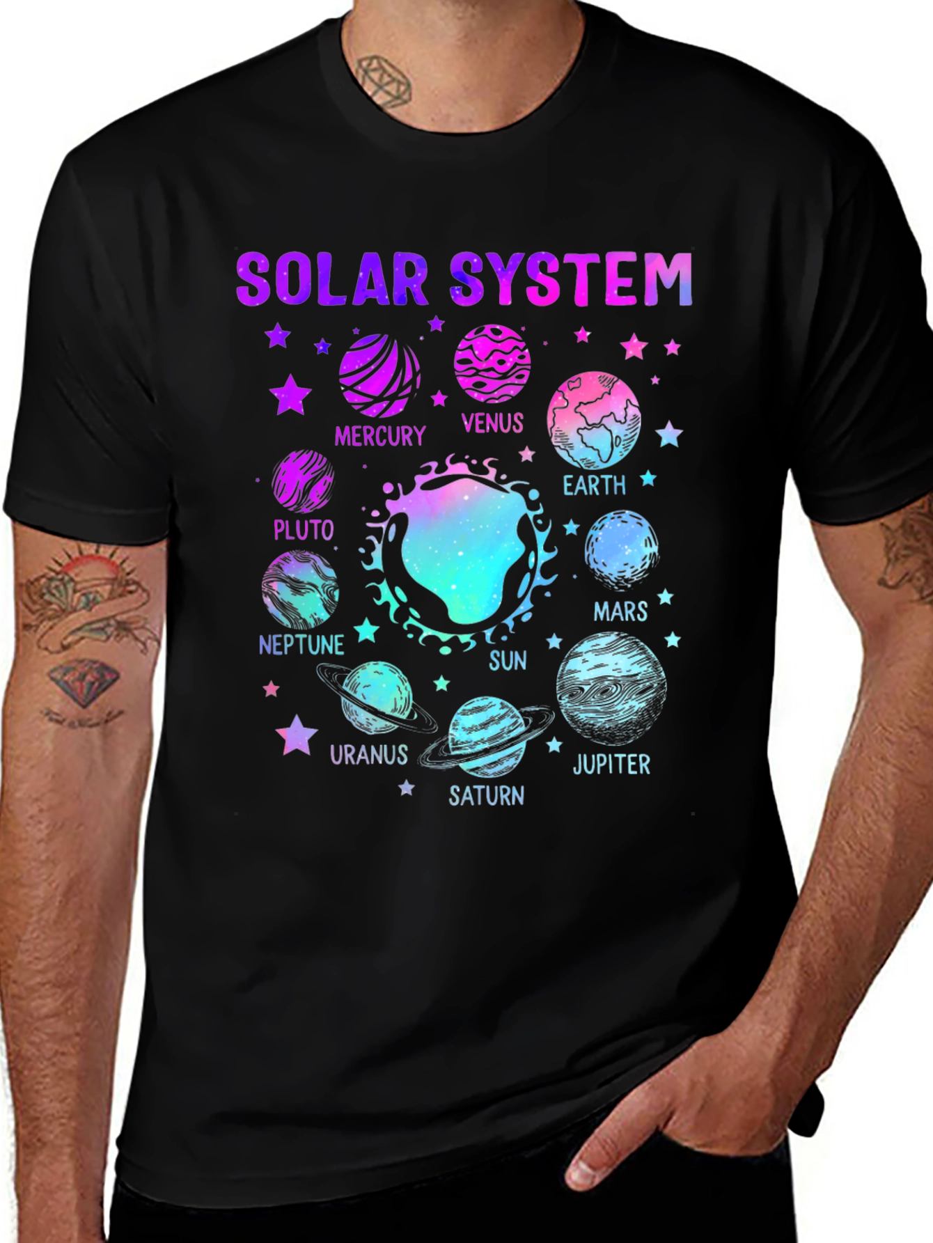 Solar System Graphic Tee - Unisex