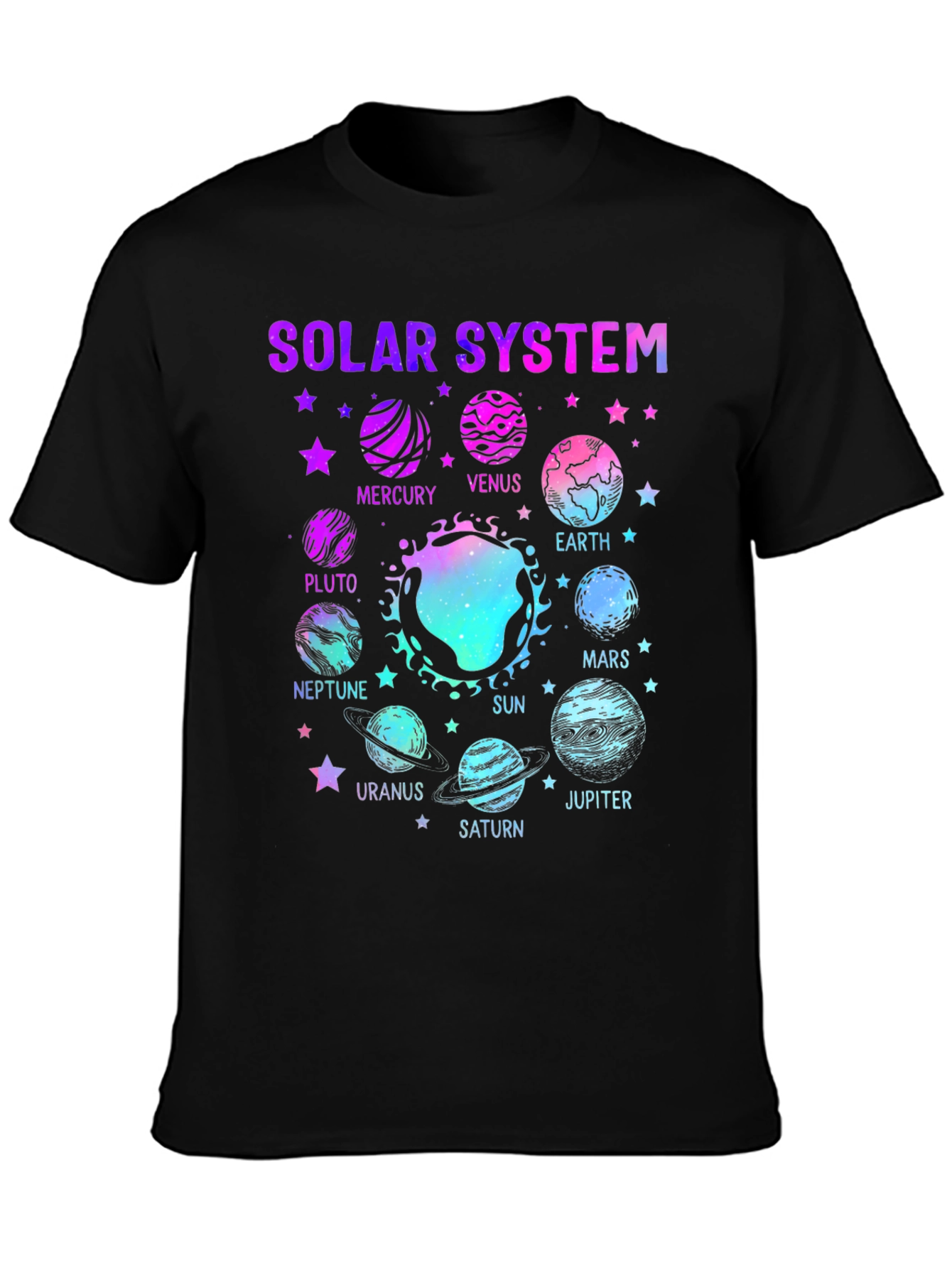 Solar System Graphic Tee - Unisex