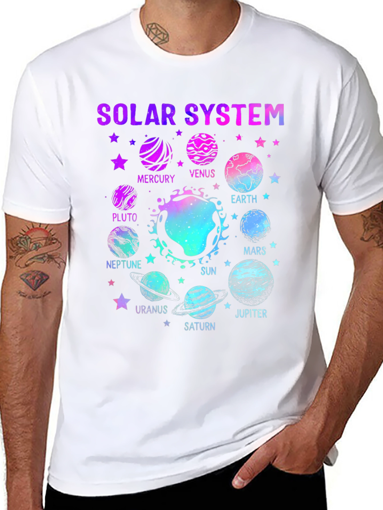 Solar System Graphic Tee - Unisex