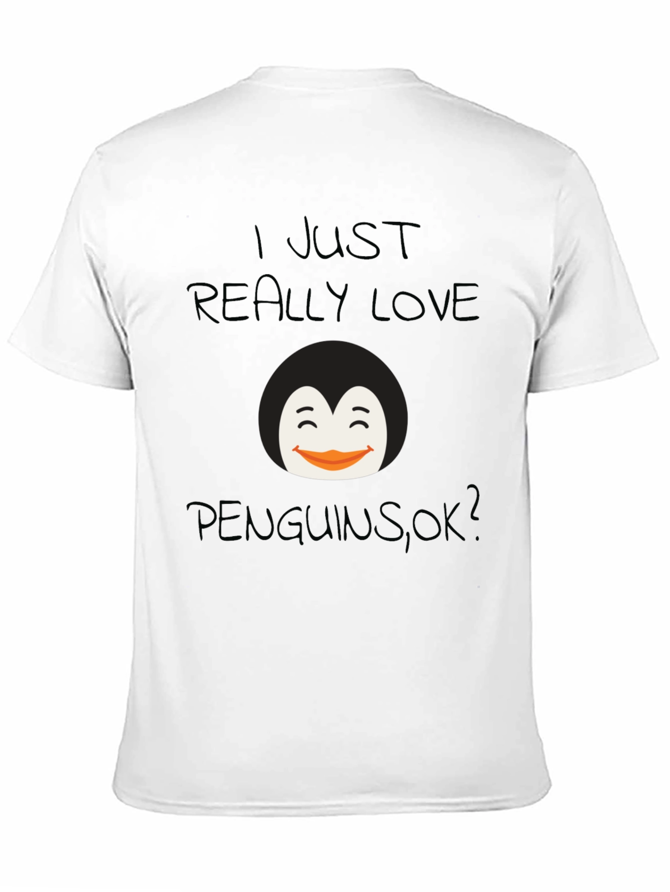 Penguin Lovers Black T-Shirt