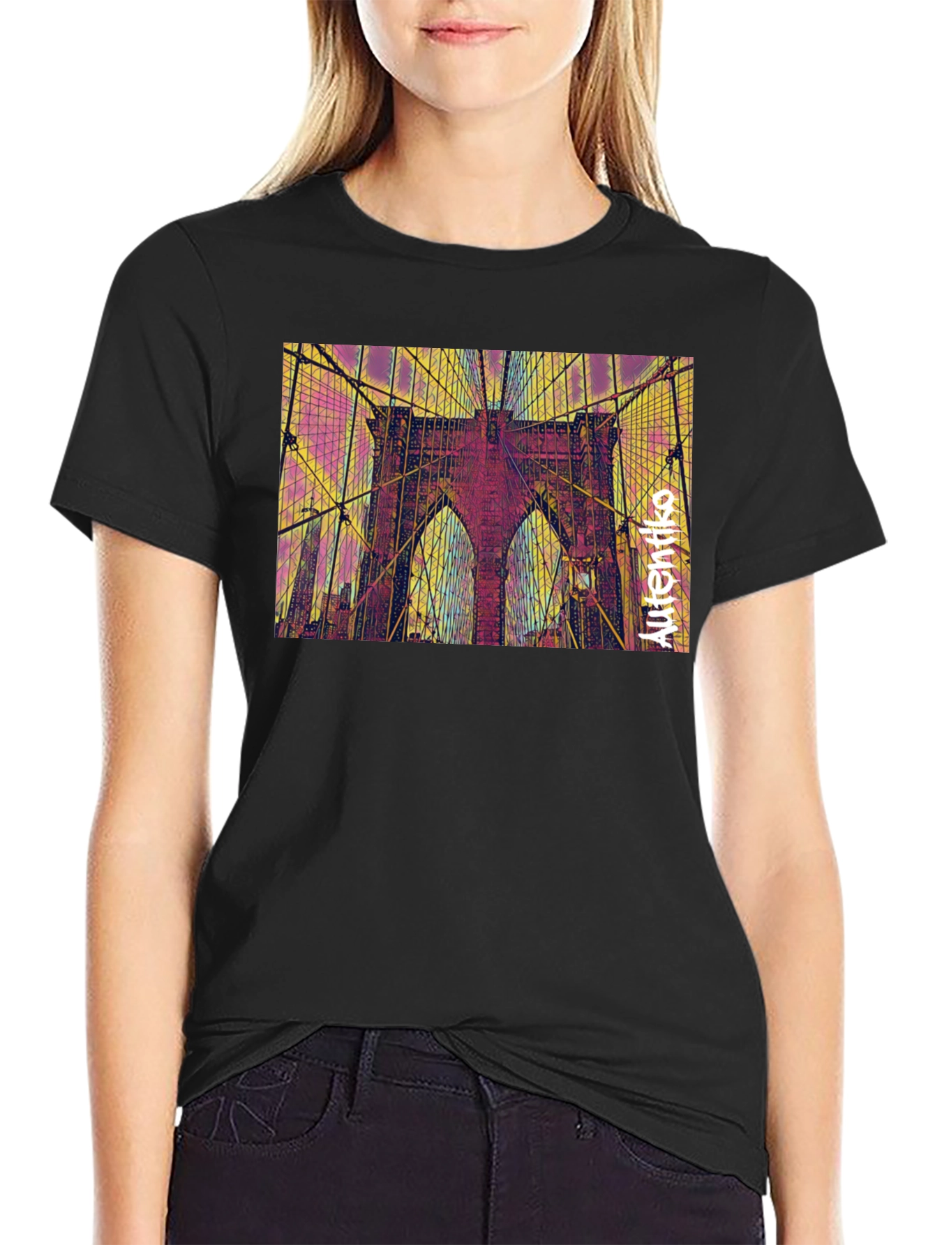 Brooklyn Bridge Graphic Tee - Unique Urban Style