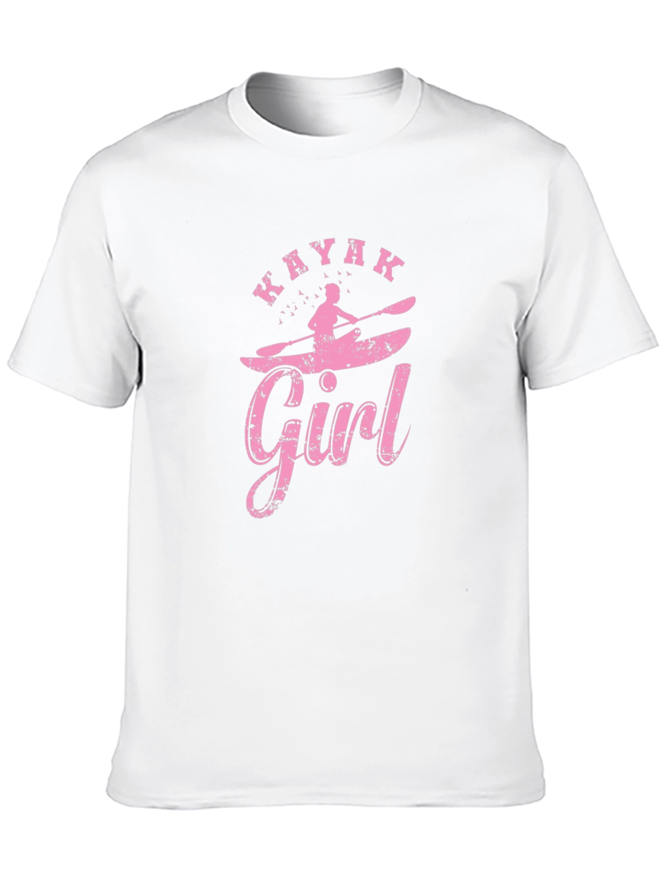 Kayak Girl T-Shirt - Boating Adventure Apparel
