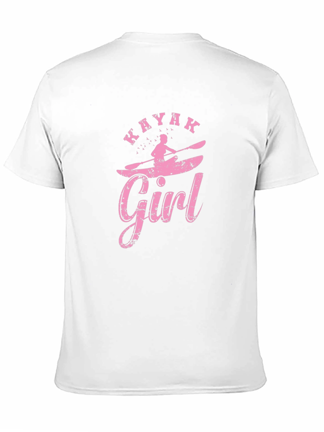Kayak Girl T-Shirt - Boating Adventure Apparel