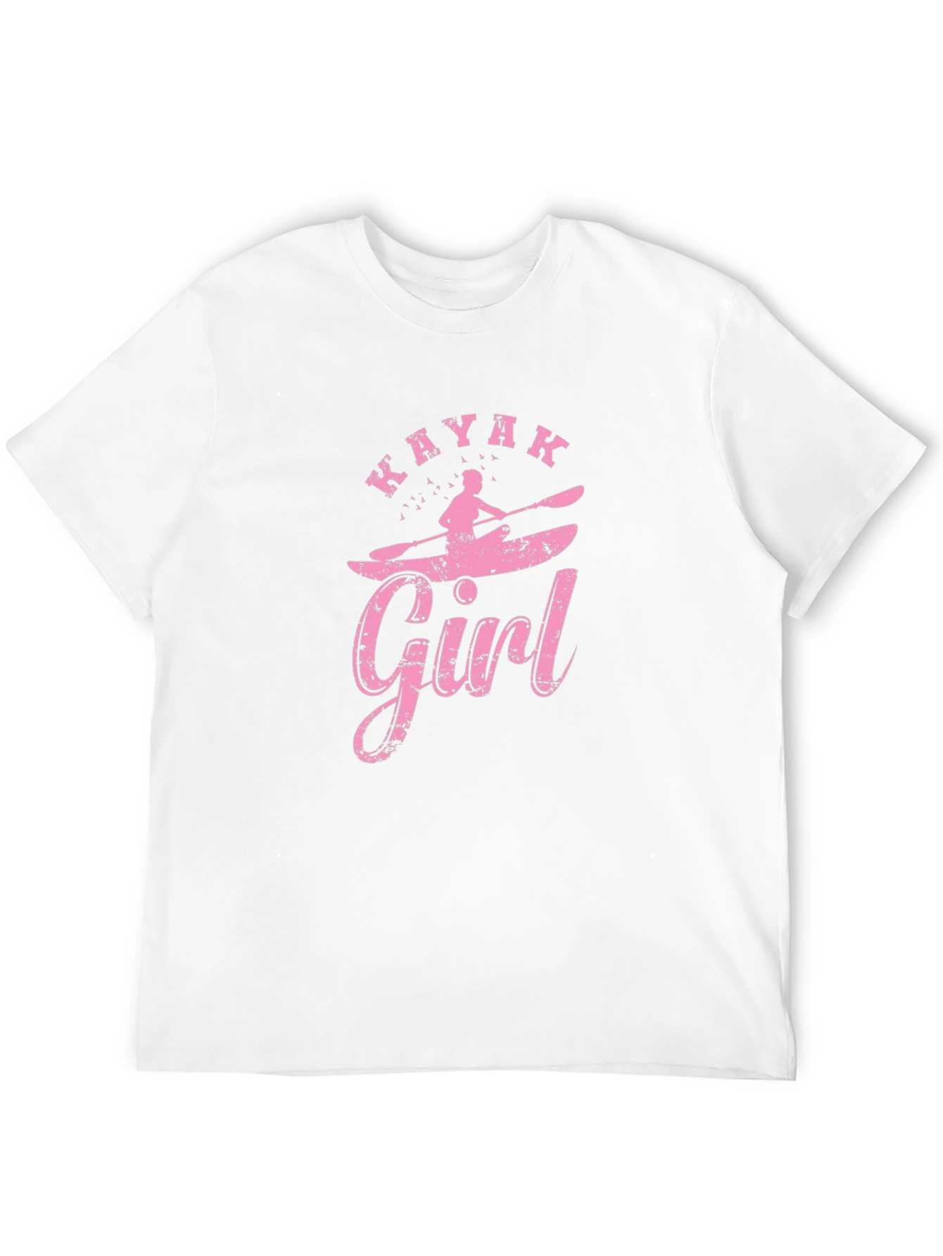 Kayak Girl T-Shirt - Boating Adventure Apparel