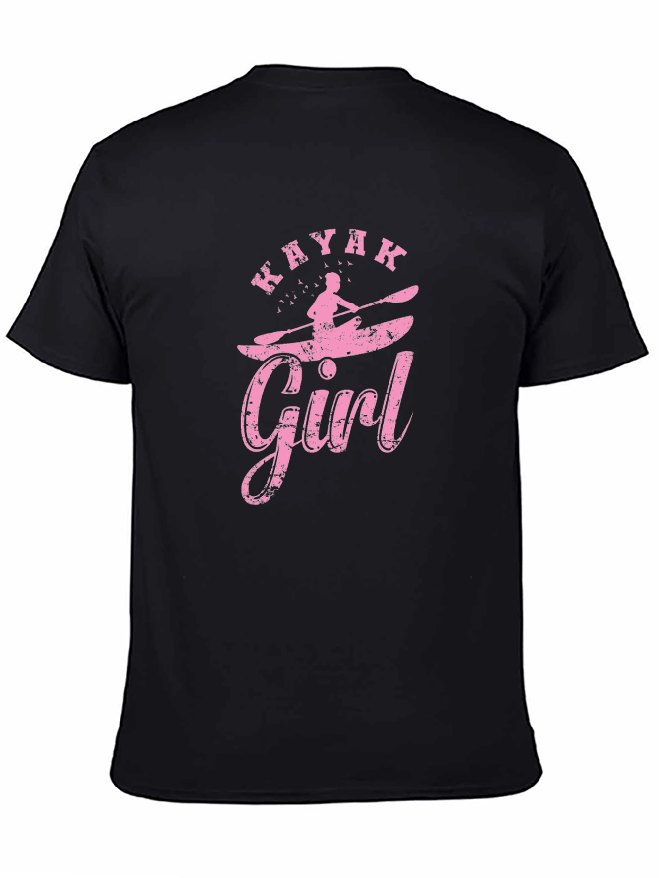 Kayak Girl T-Shirt - Boating Adventure Apparel