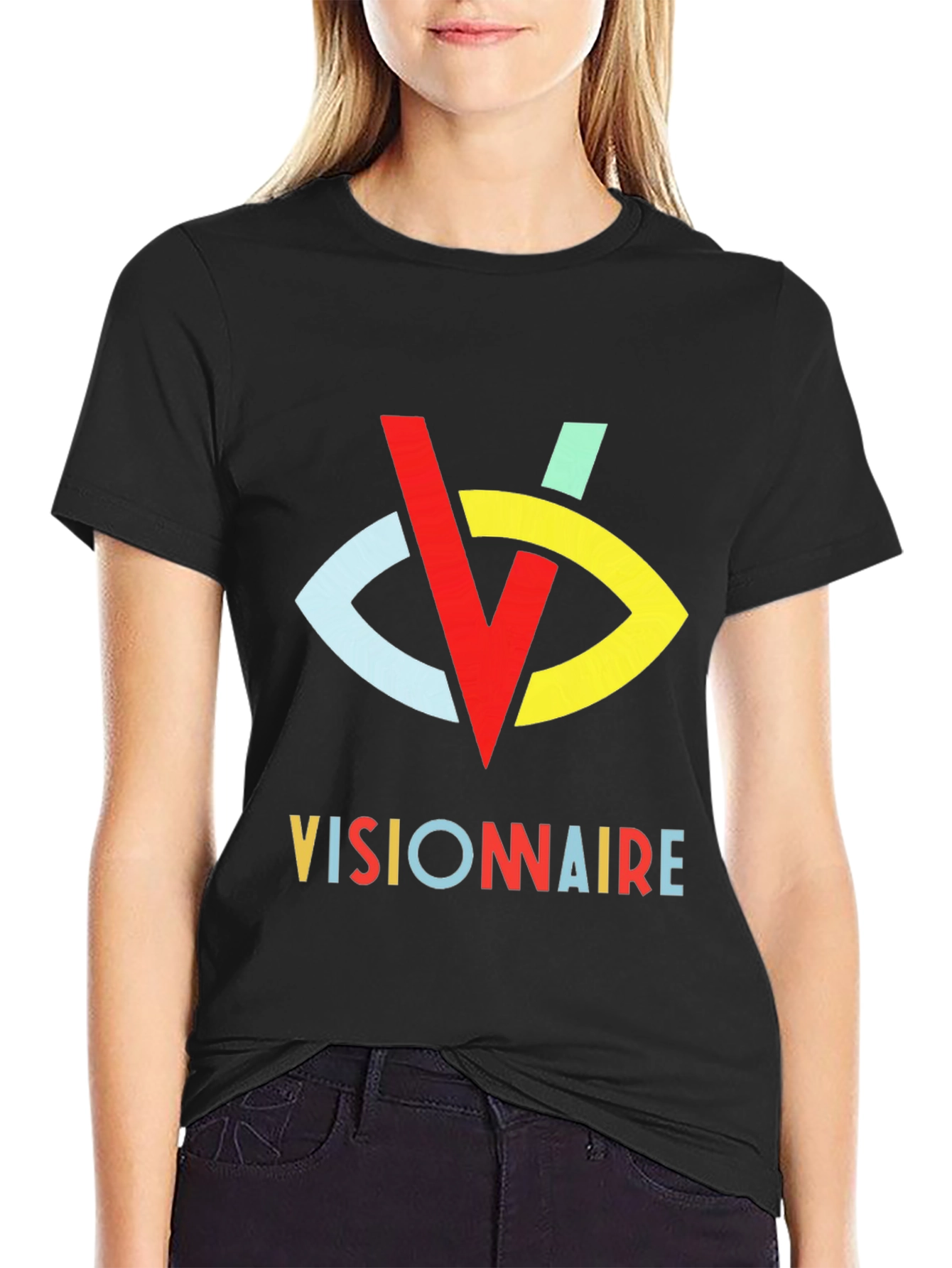 Visionaire Graphic Tee - Stylish Unisex T-Shirt