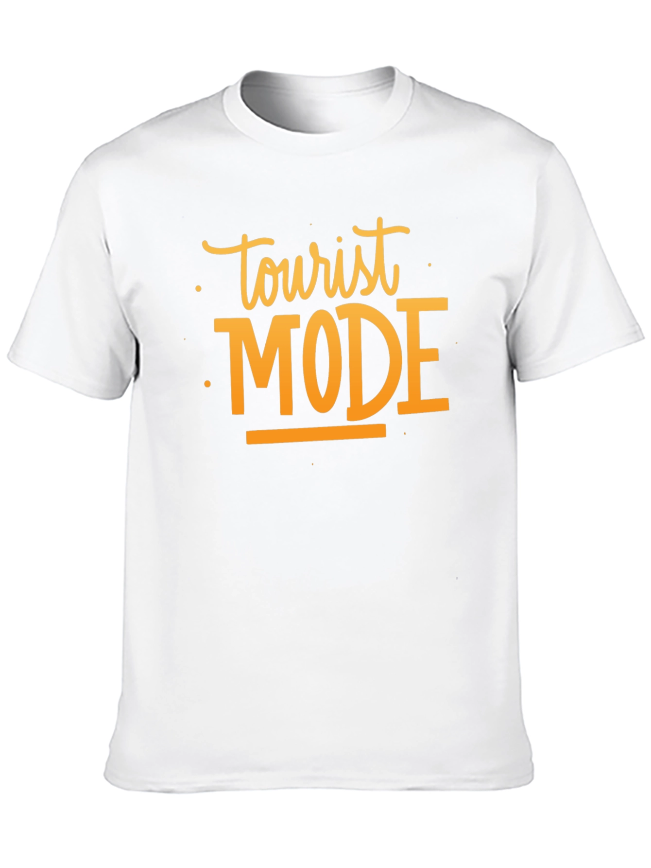 Tourist Mode Graphic Tee - Vacation Ready