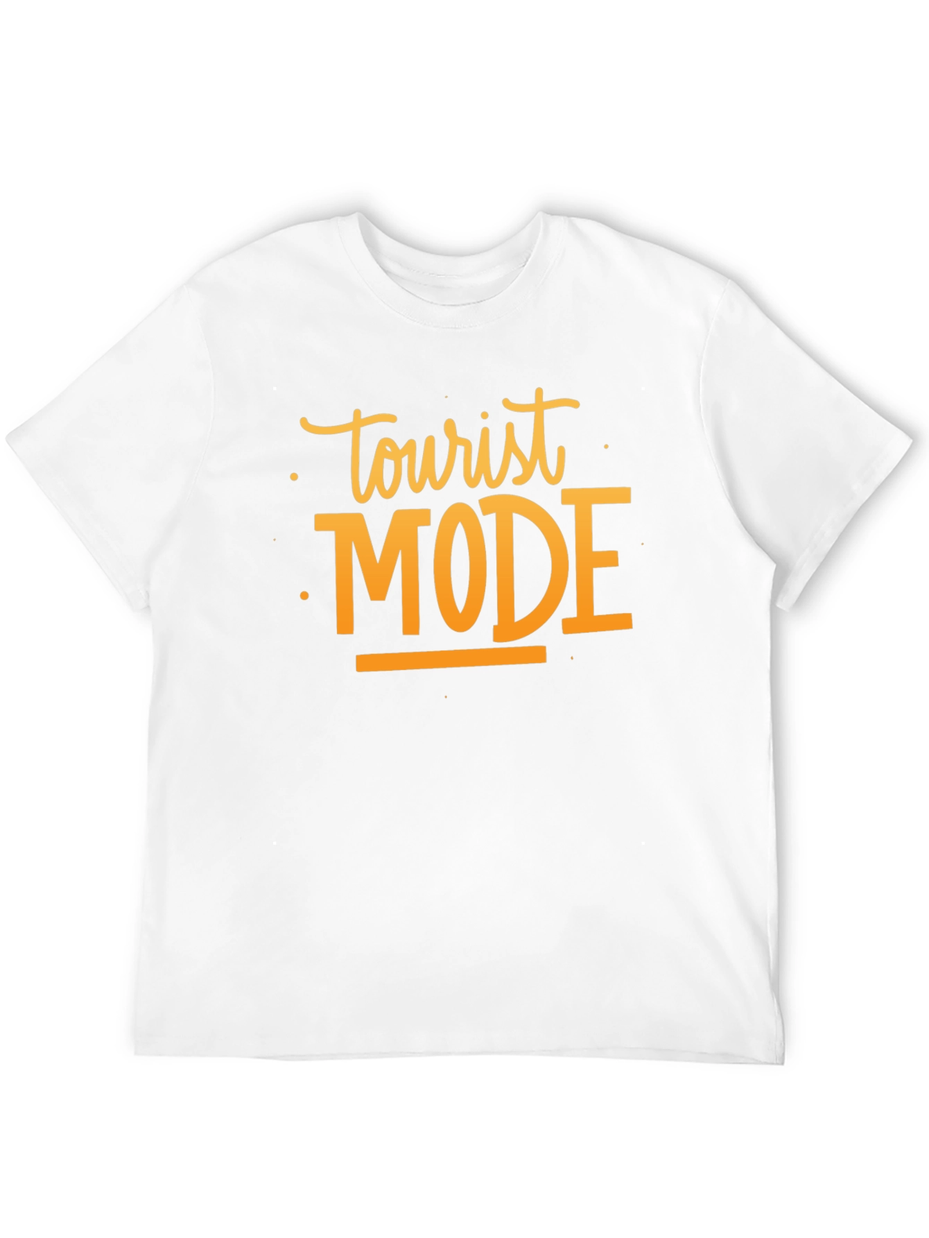 Tourist Mode Graphic Tee - Vacation Ready