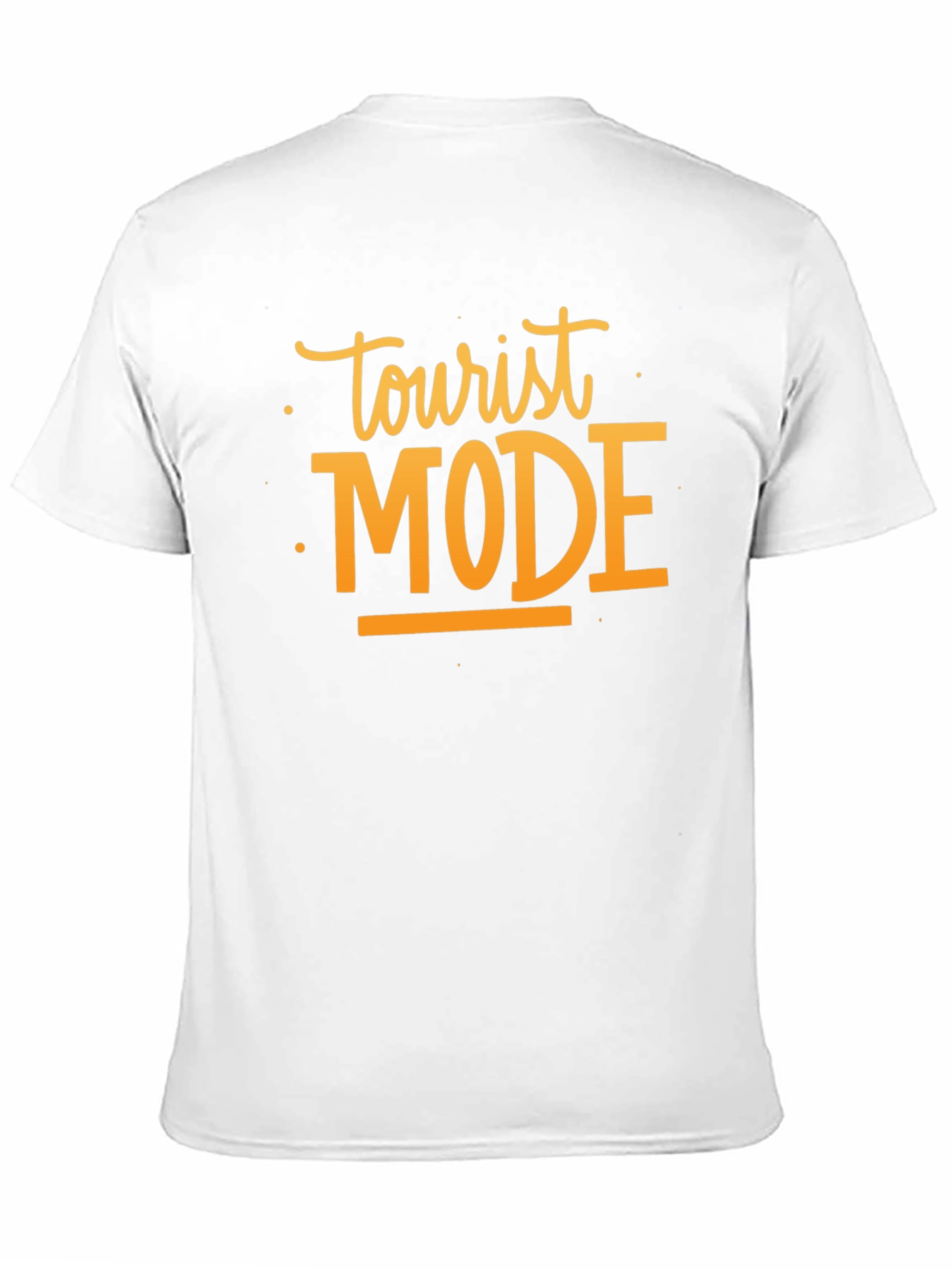 Tourist Mode Graphic Tee - Vacation Ready