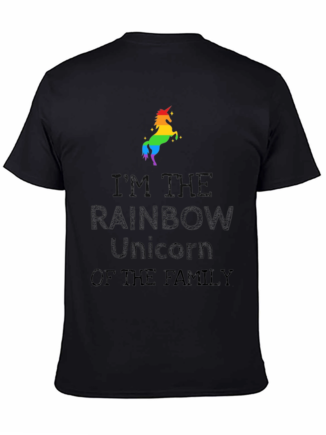 Rainbow Unicorn of the Family T-Shirt