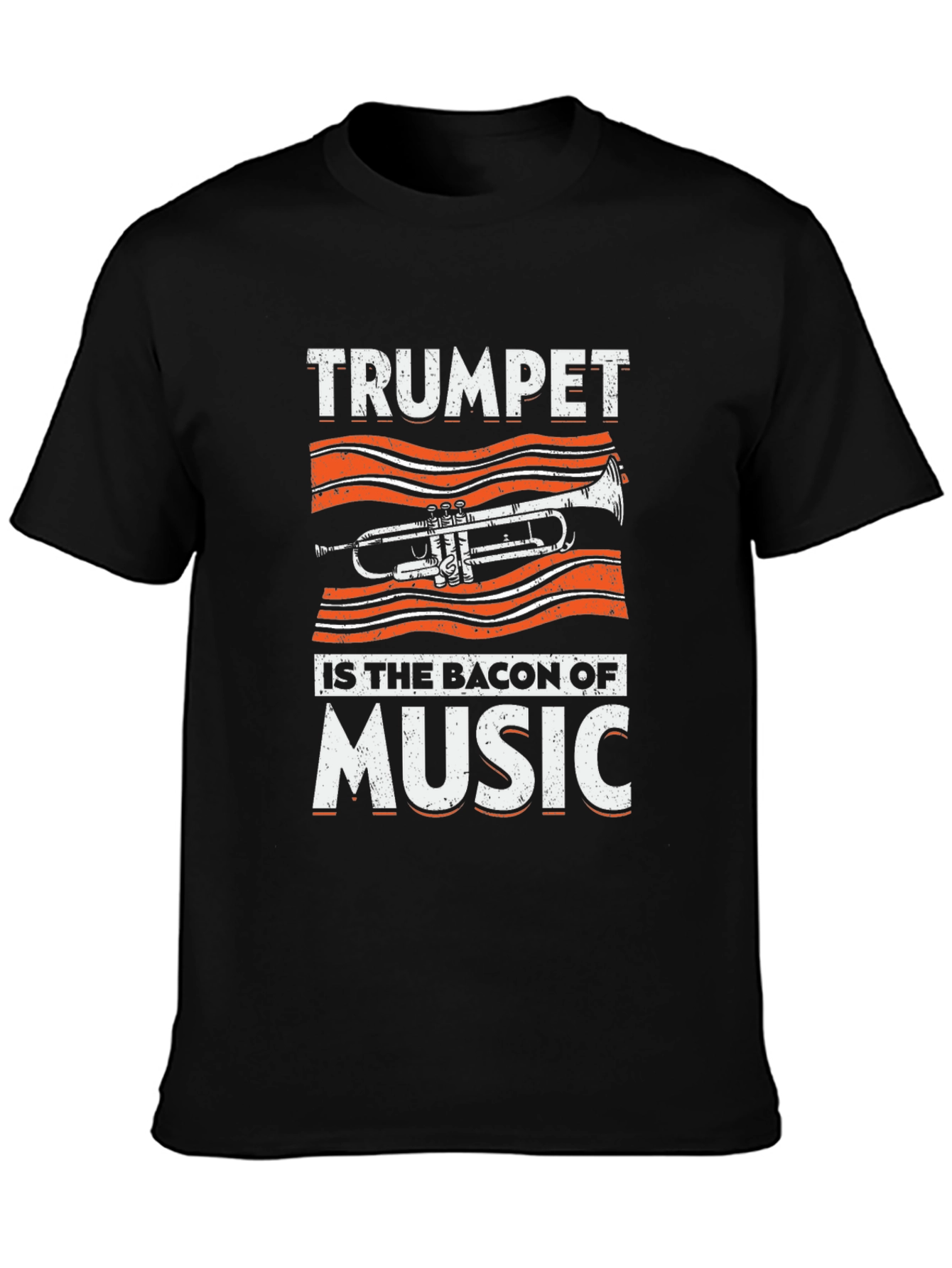 Trumpet Bacon Music T-Shirt