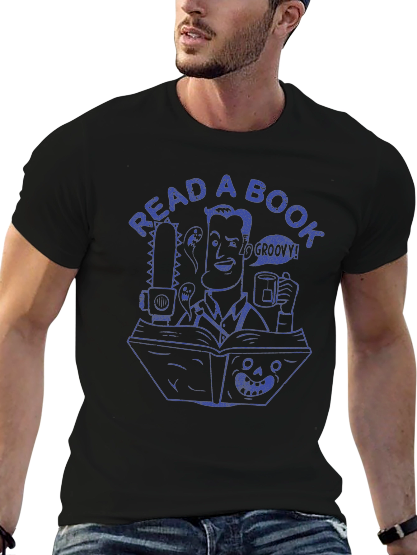 Read A Book! Groovy T-Shirt