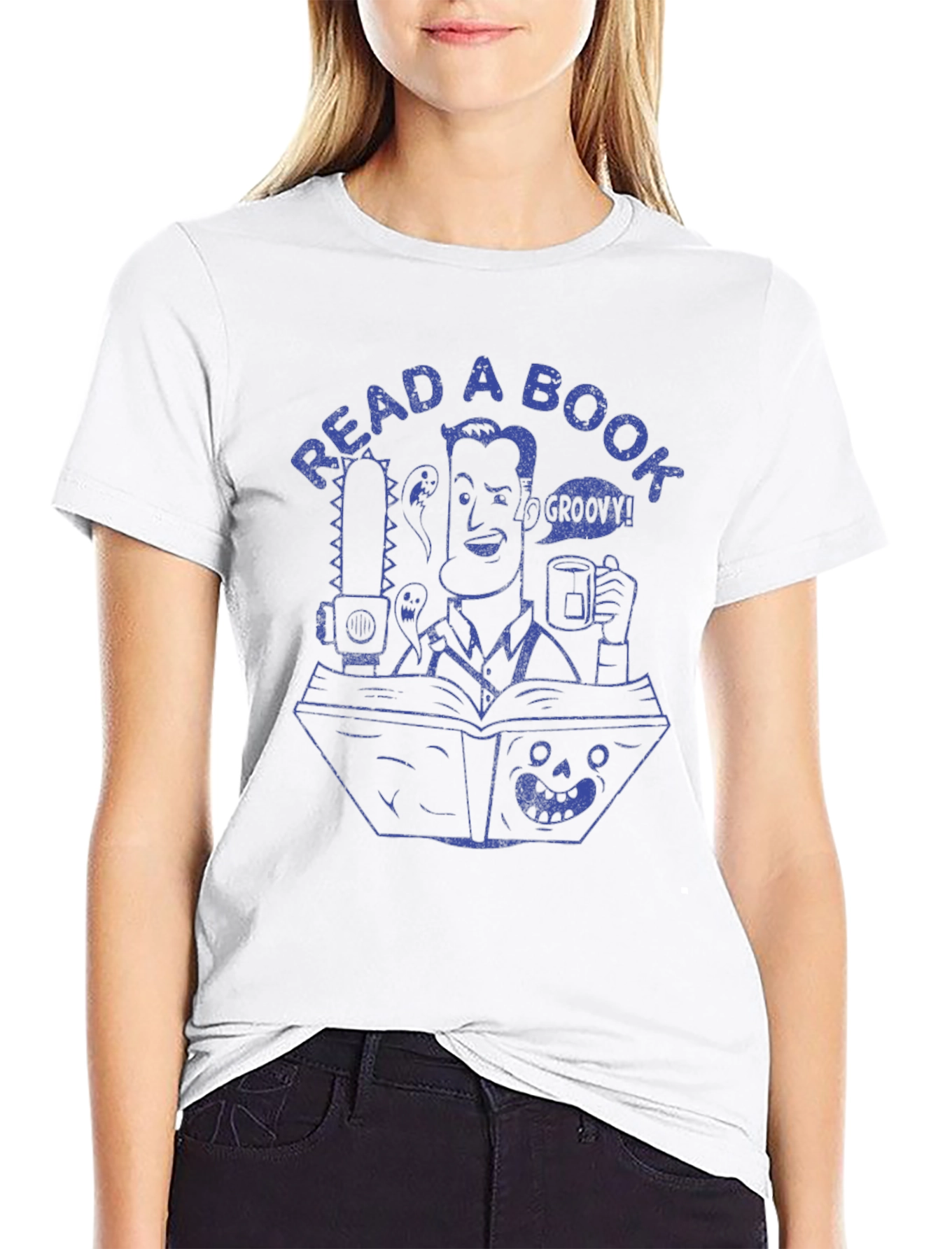 Read A Book! Groovy T-Shirt