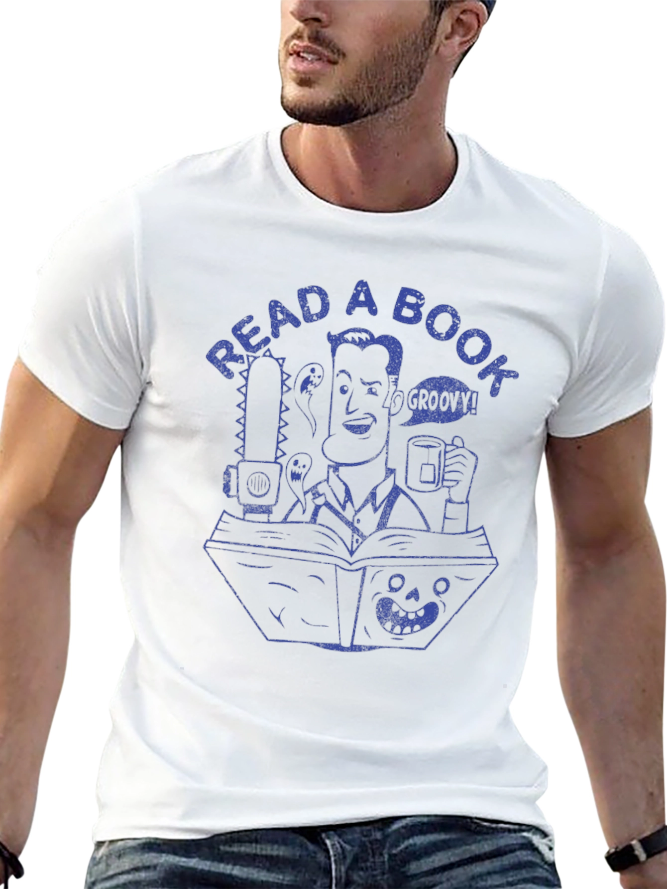 Read A Book! Groovy T-Shirt