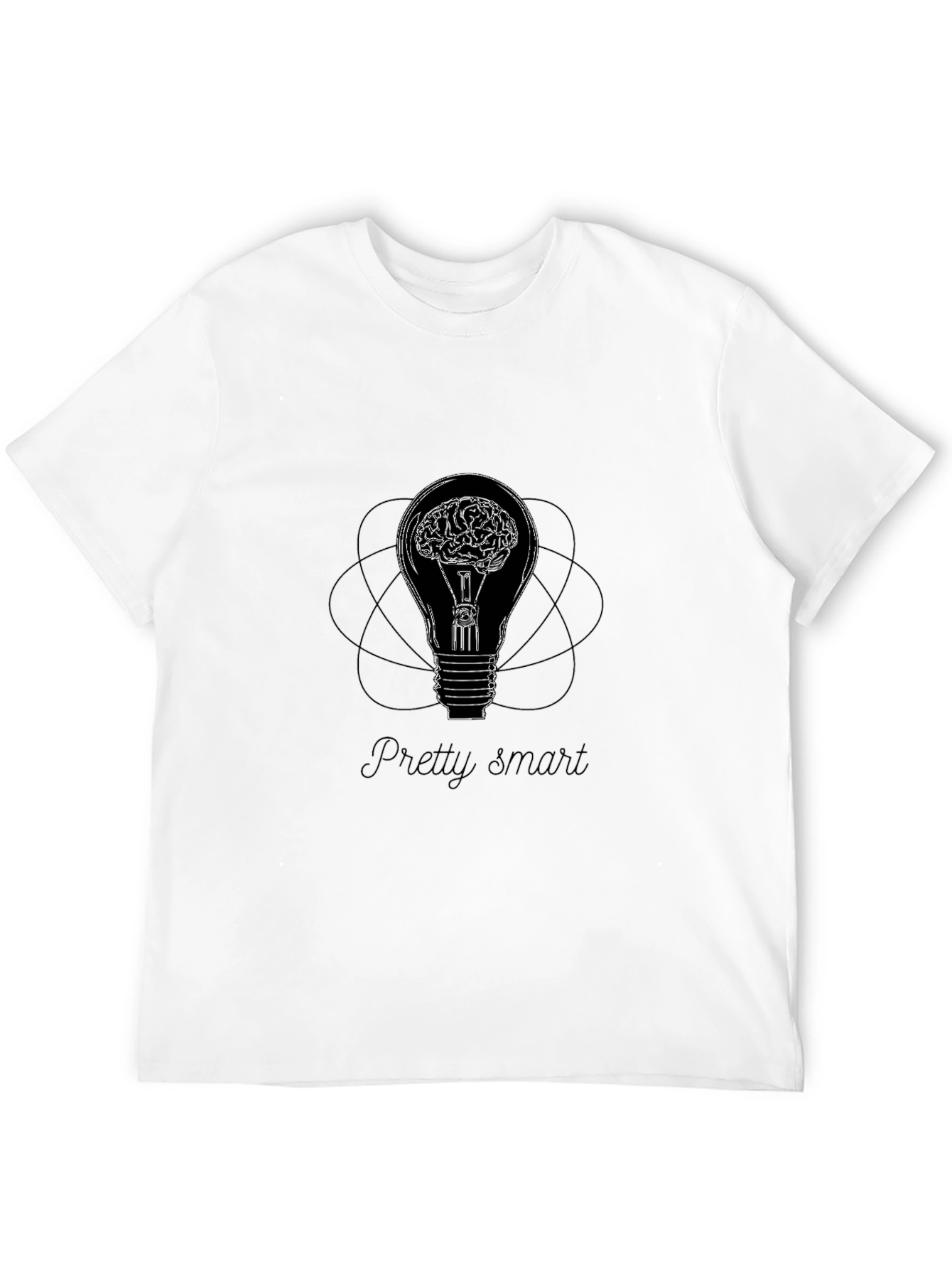 Pretty Smart Brainy Idea Graphic T-Shirt