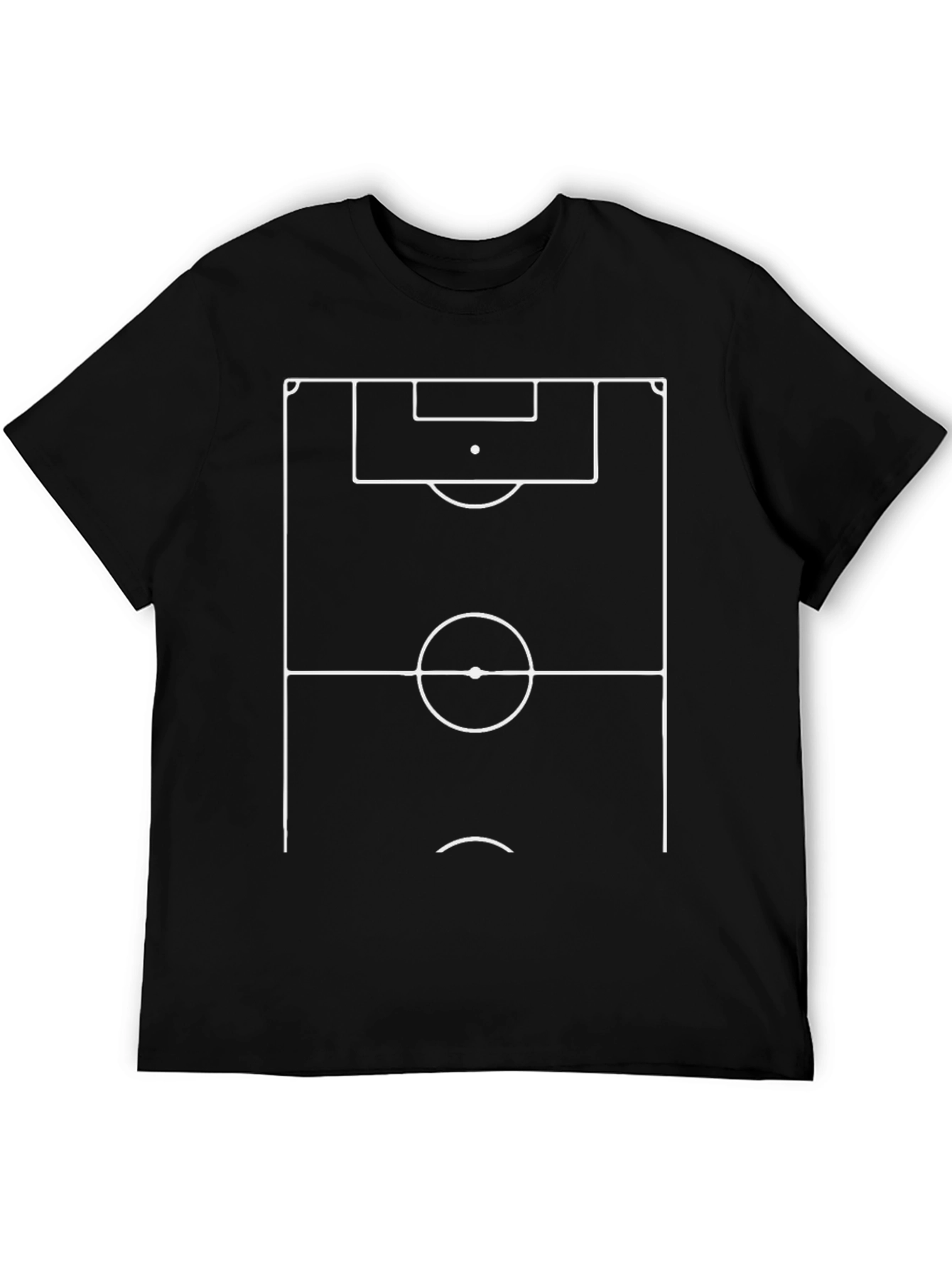 Soccer Field T-Shirt - Unique Sport Design