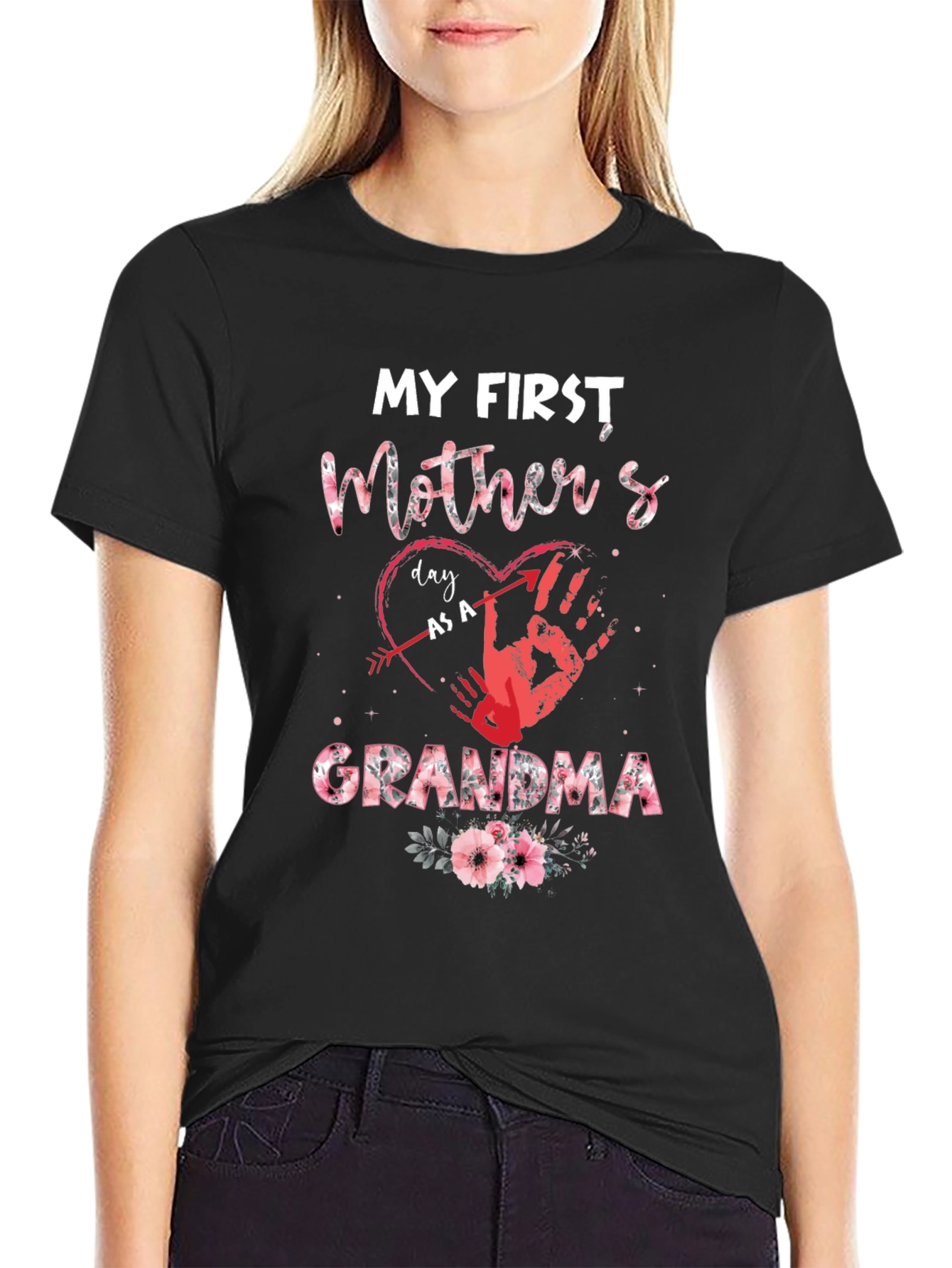 First Mothers Day as Grandma T-Shirt