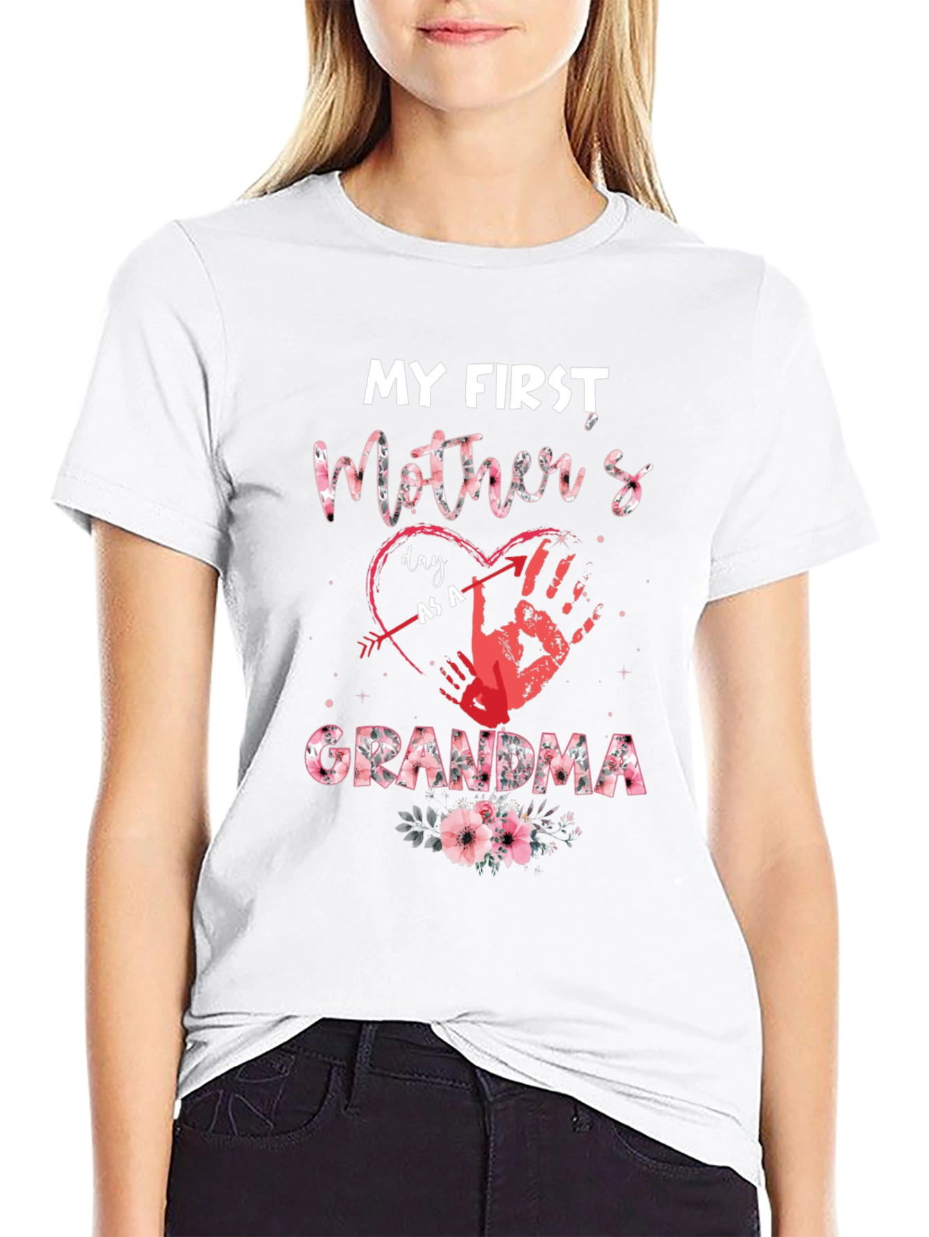 First Mothers Day as Grandma T-Shirt