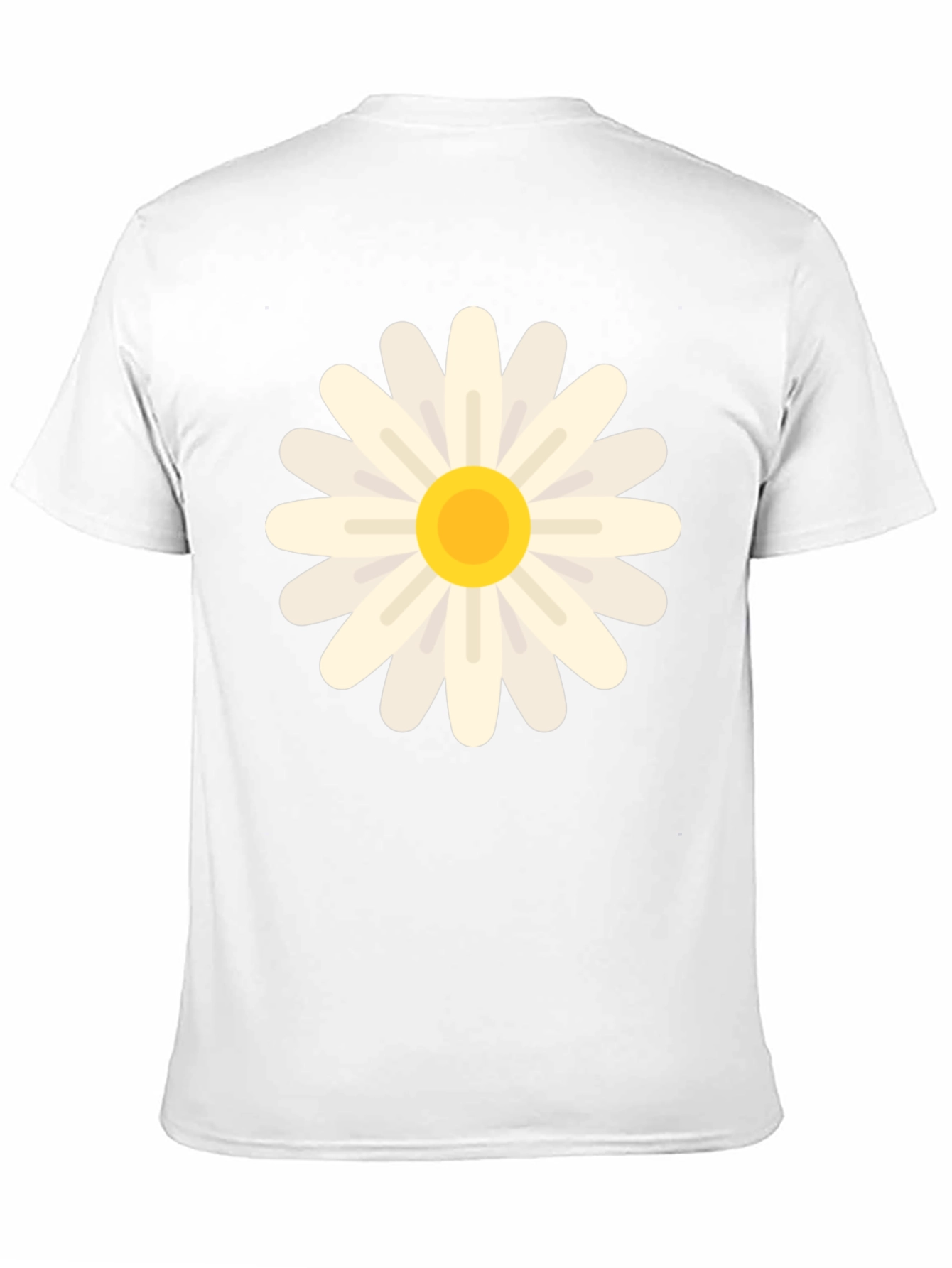 Daisy Graphic Print Black T-Shirt