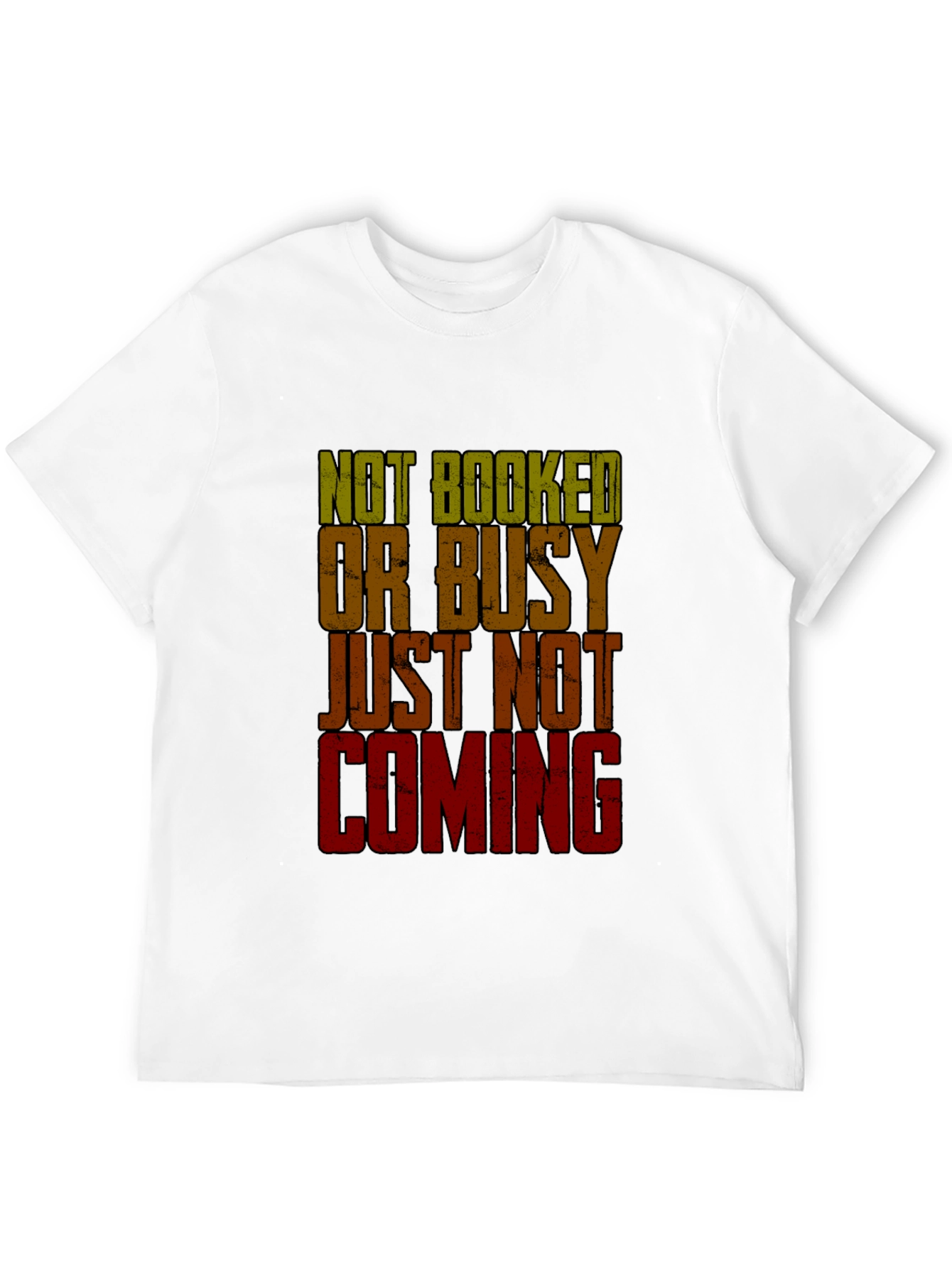 Not Booked or Busy Graphic Tee