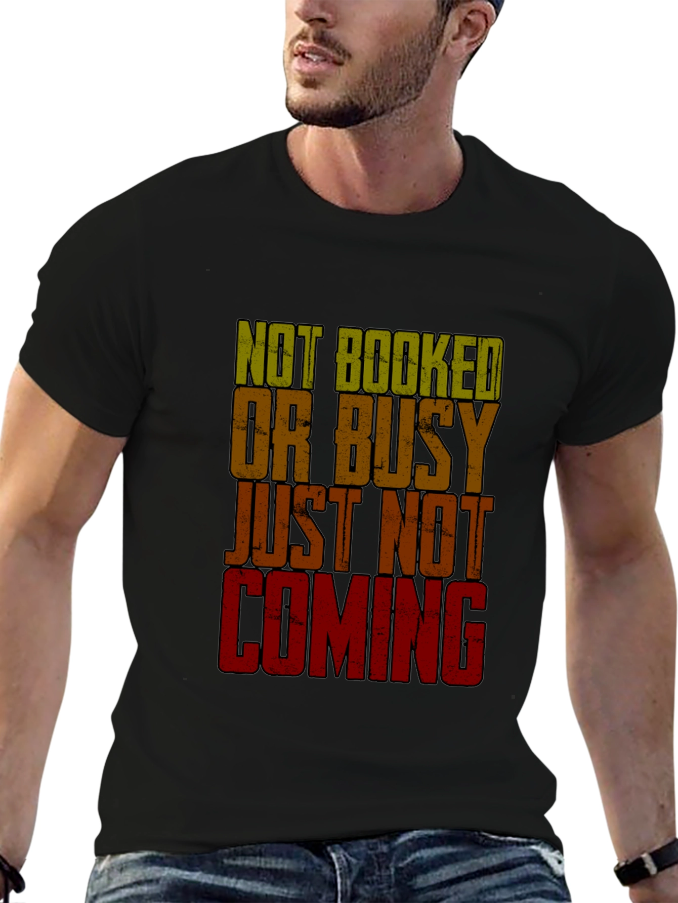 Not Booked or Busy Graphic Tee