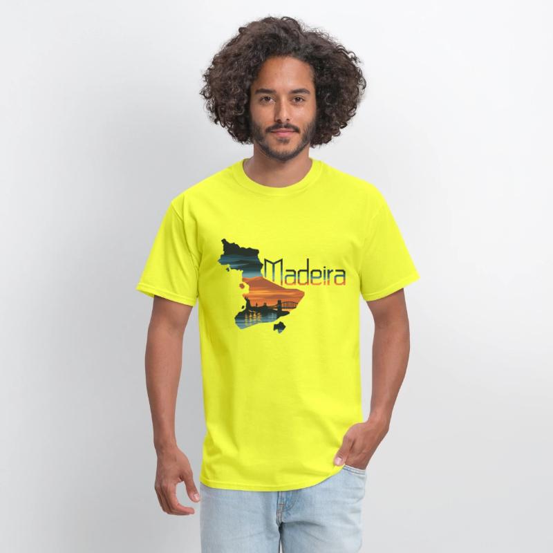 Madeira Island Silhouette Sunset Scenic Landscape