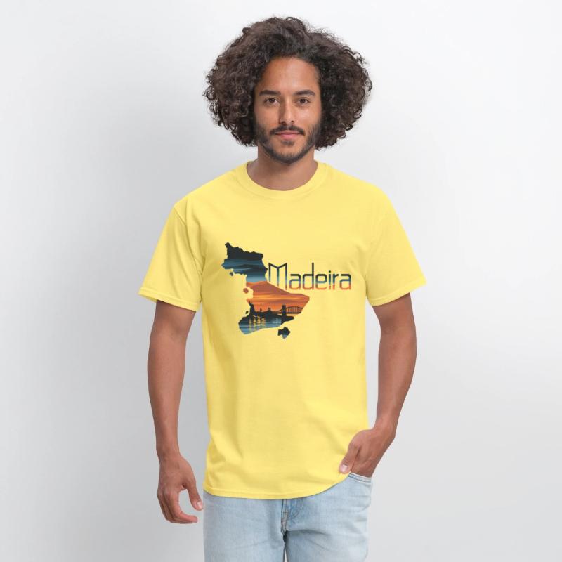 Madeira Island Silhouette Sunset Scenic Landscape