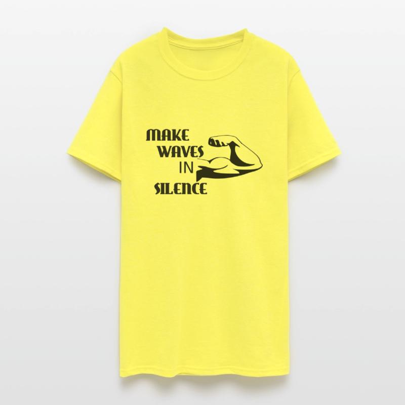 make waves in silence T-SHIRT