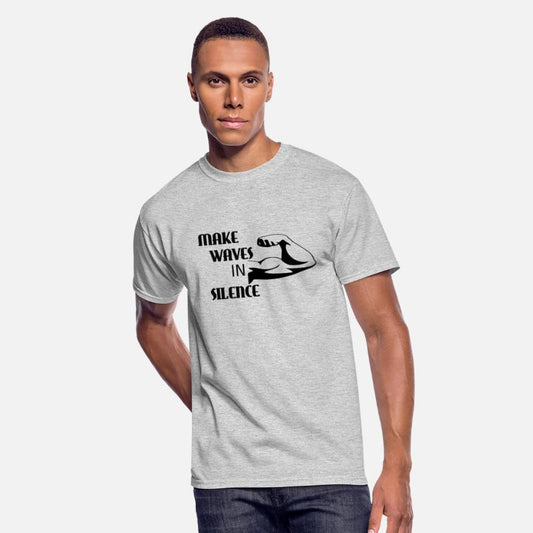 make waves in silence T-SHIRT