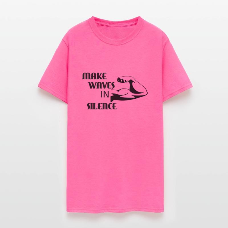 make waves in silence T-SHIRT