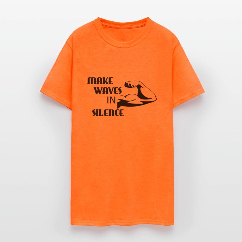 make waves in silence T-SHIRT