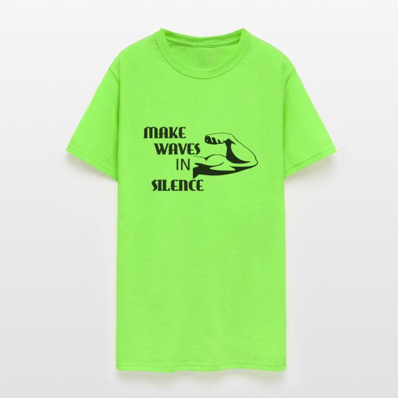 make waves in silence T-SHIRT