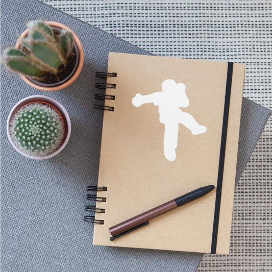 Man Celebrates Dances Silhouette Cool Party Boy