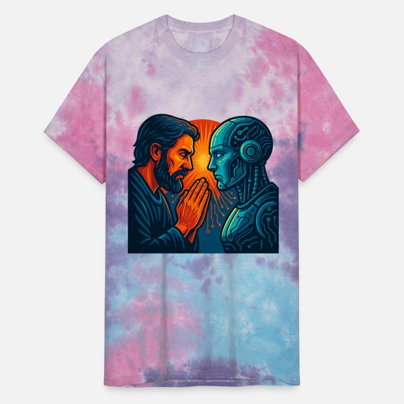 Man vs AI Godhead T-Shirt | Spiritual