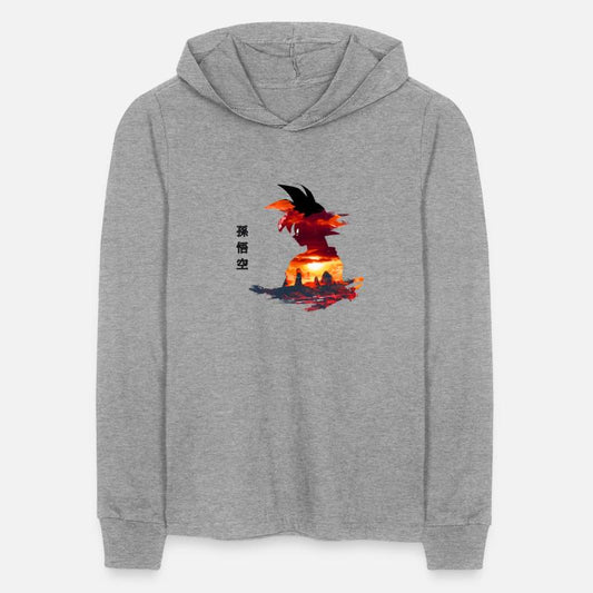 Manga Hero Sunset Silhouette