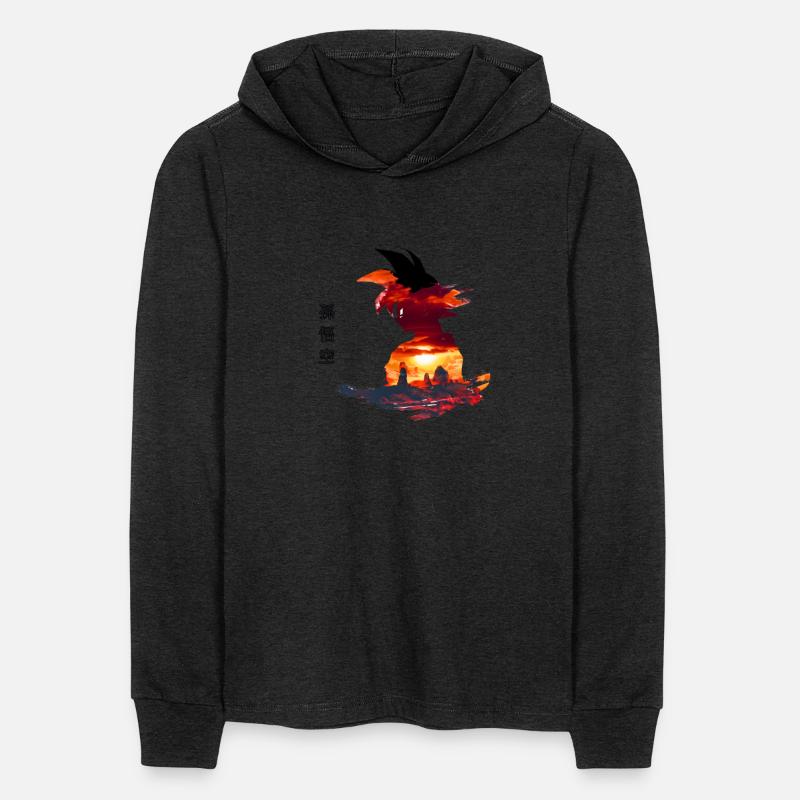 Manga Hero Sunset Silhouette