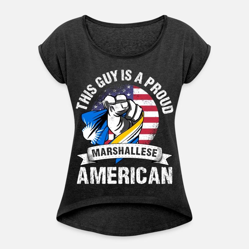 Marshall Islands American Patriot Men Boy Flag