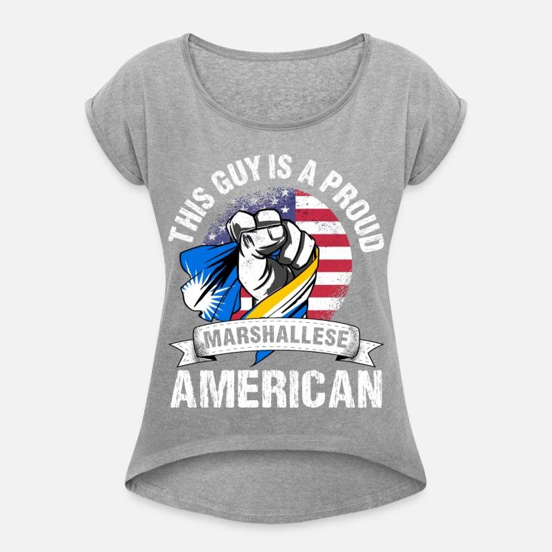 Marshall Islands American Patriot Men Boy Flag