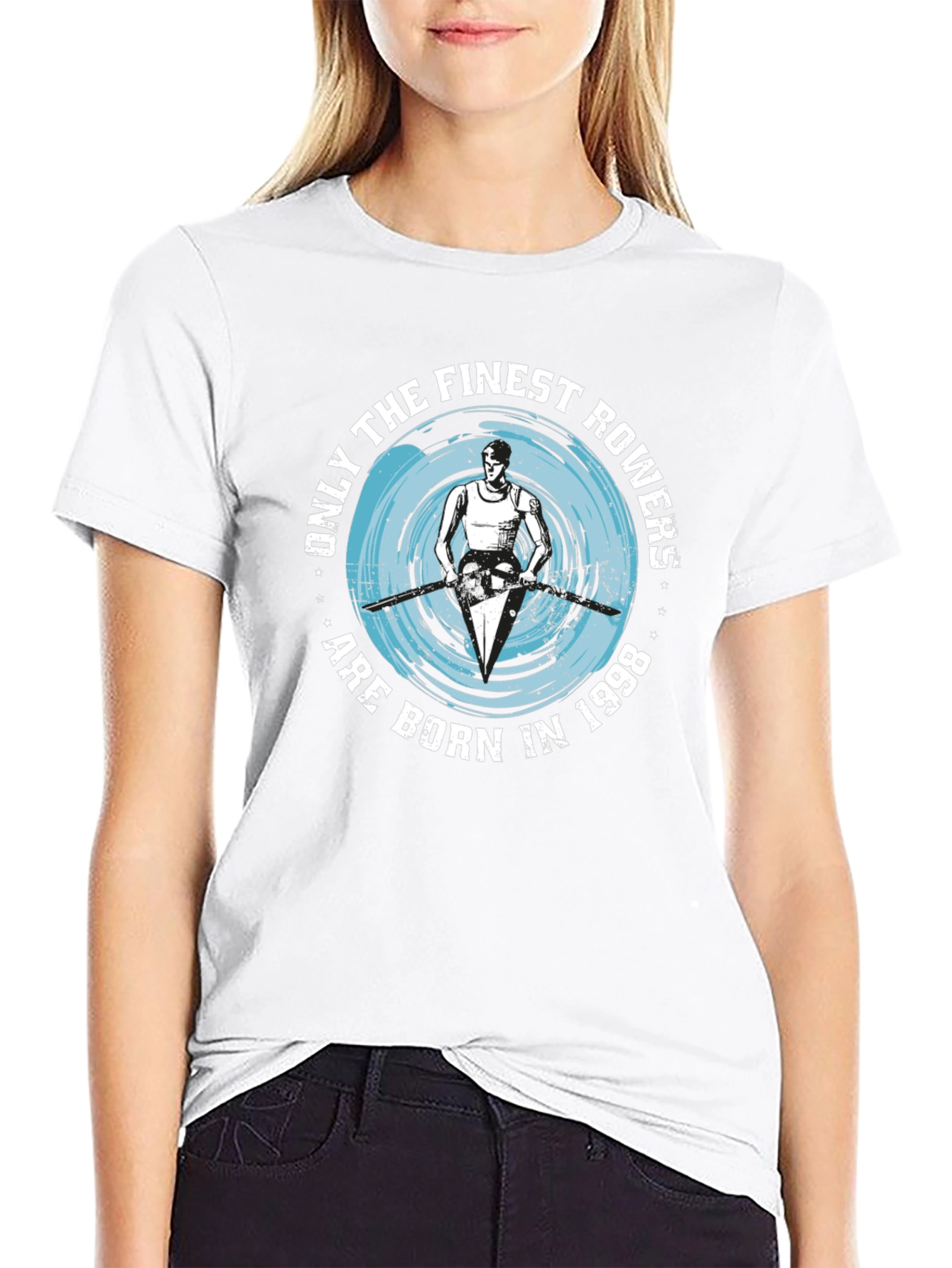 Finest Rowers Born in 1998 Black T-Shirt