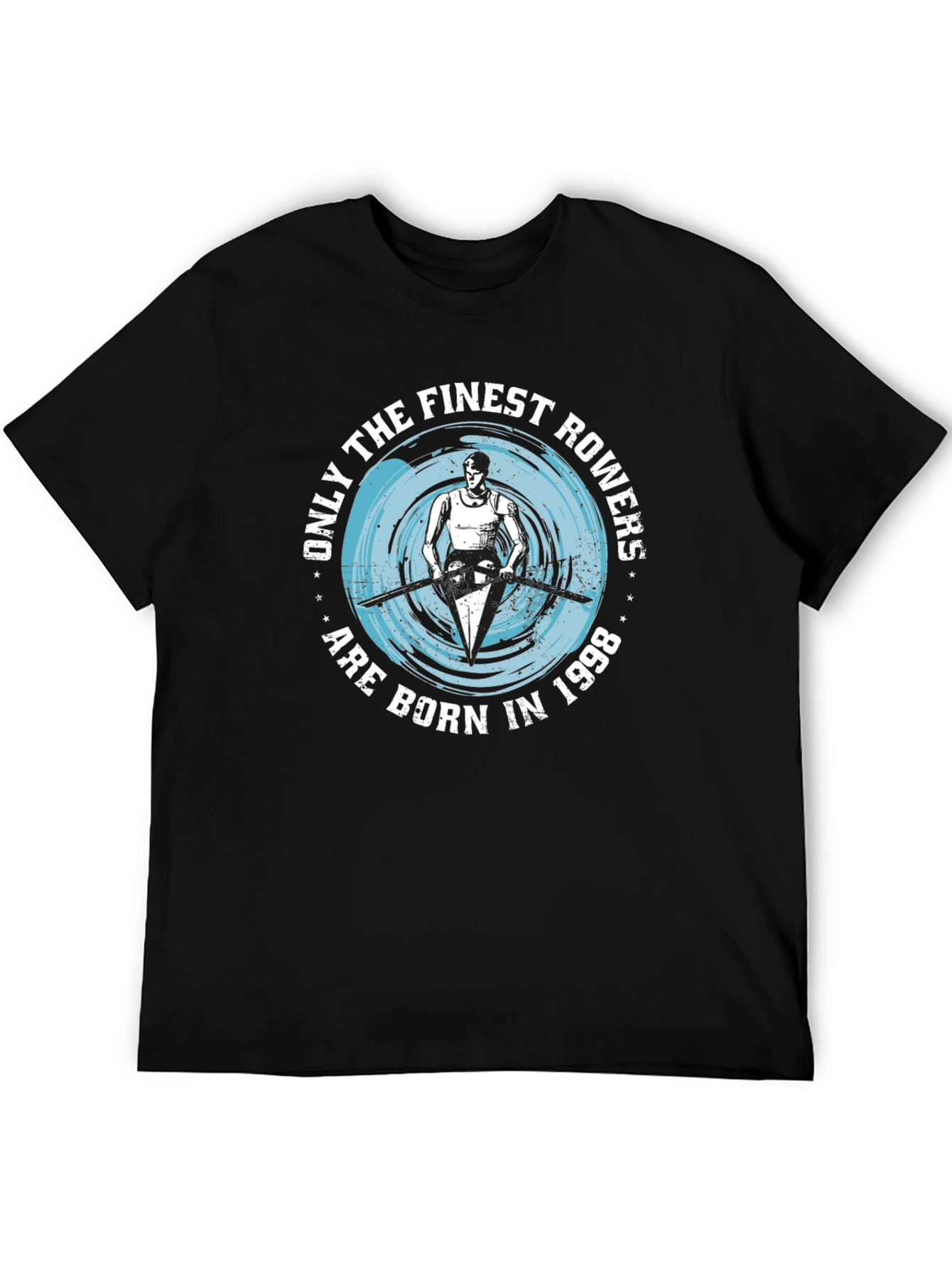 Finest Rowers Born in 1998 Black T-Shirt