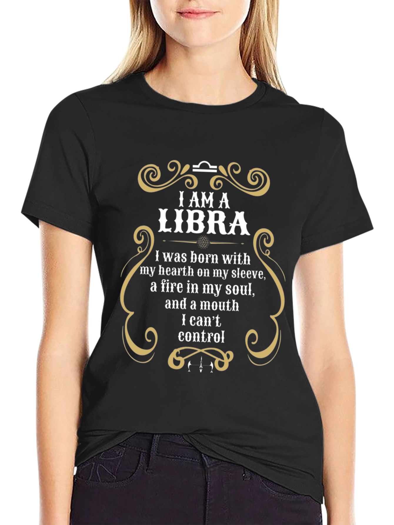 I Am A Libra T-Shirt - Zodiac Sign Tee