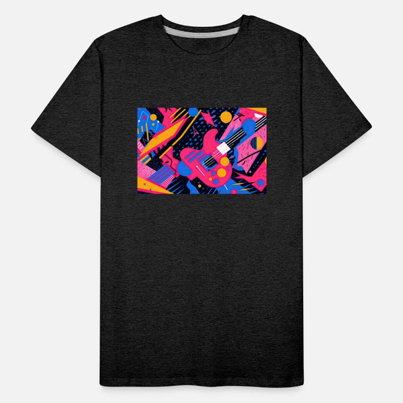 Memphis Design Guitar in Pink