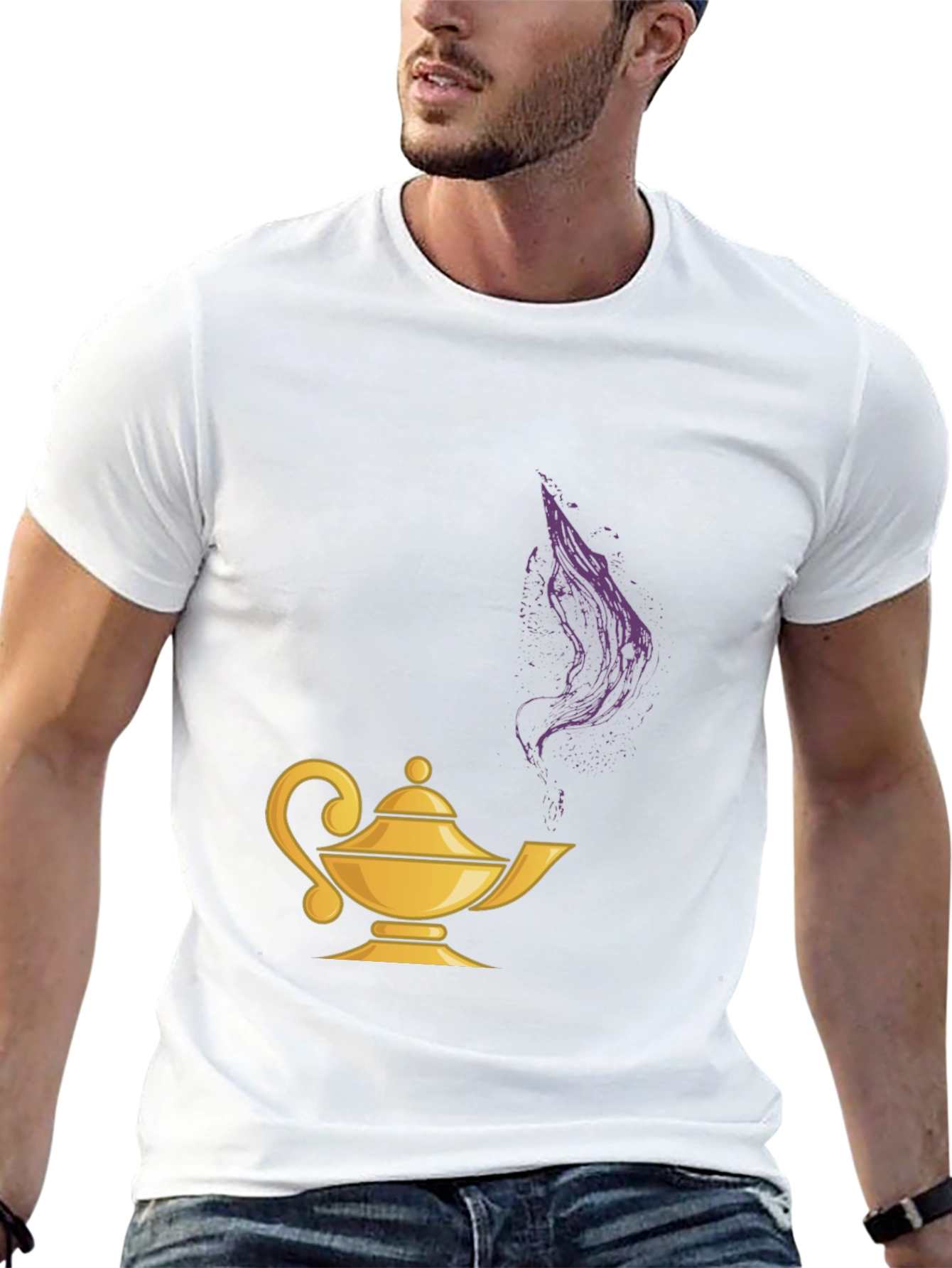 Magic Lamp Graphic Tee - Genie Vibes