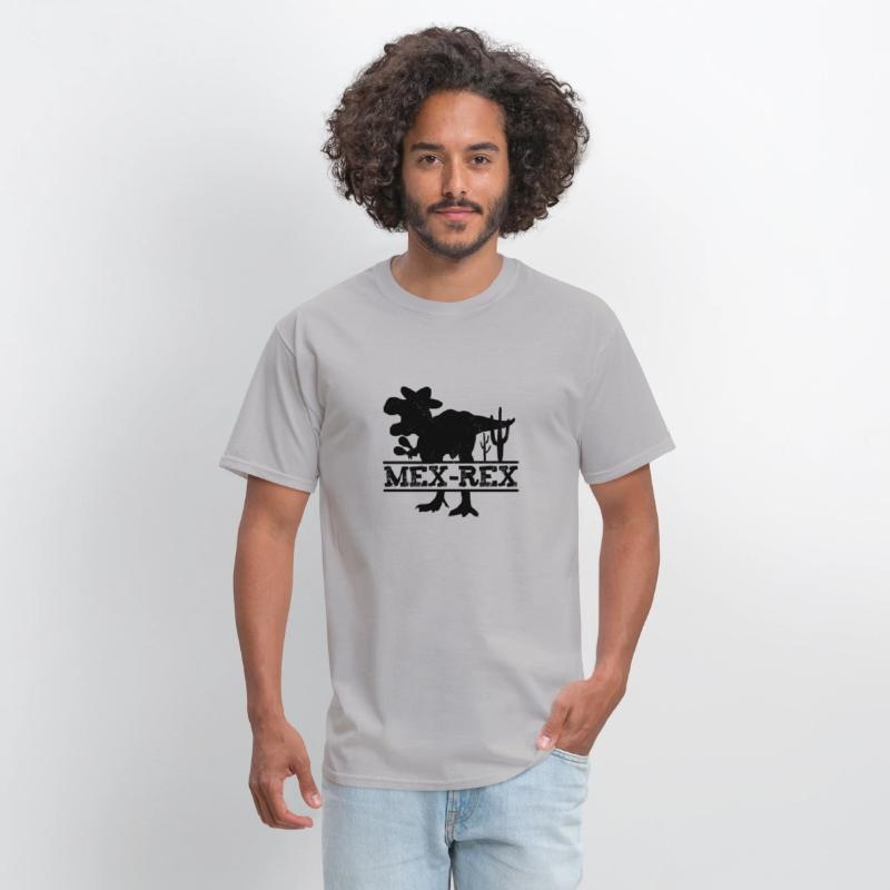 Mex-Rex Funny Maraca Sombrero Dinosaur Cartoon