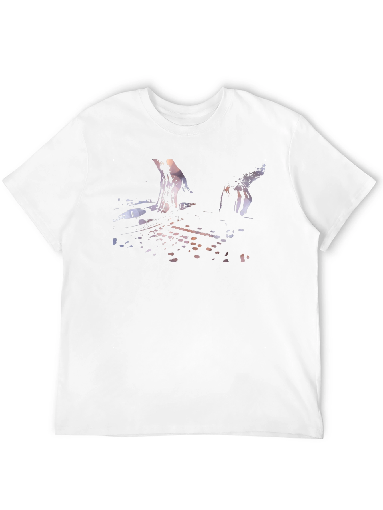 DJ Mixer Graphic Tee - Black