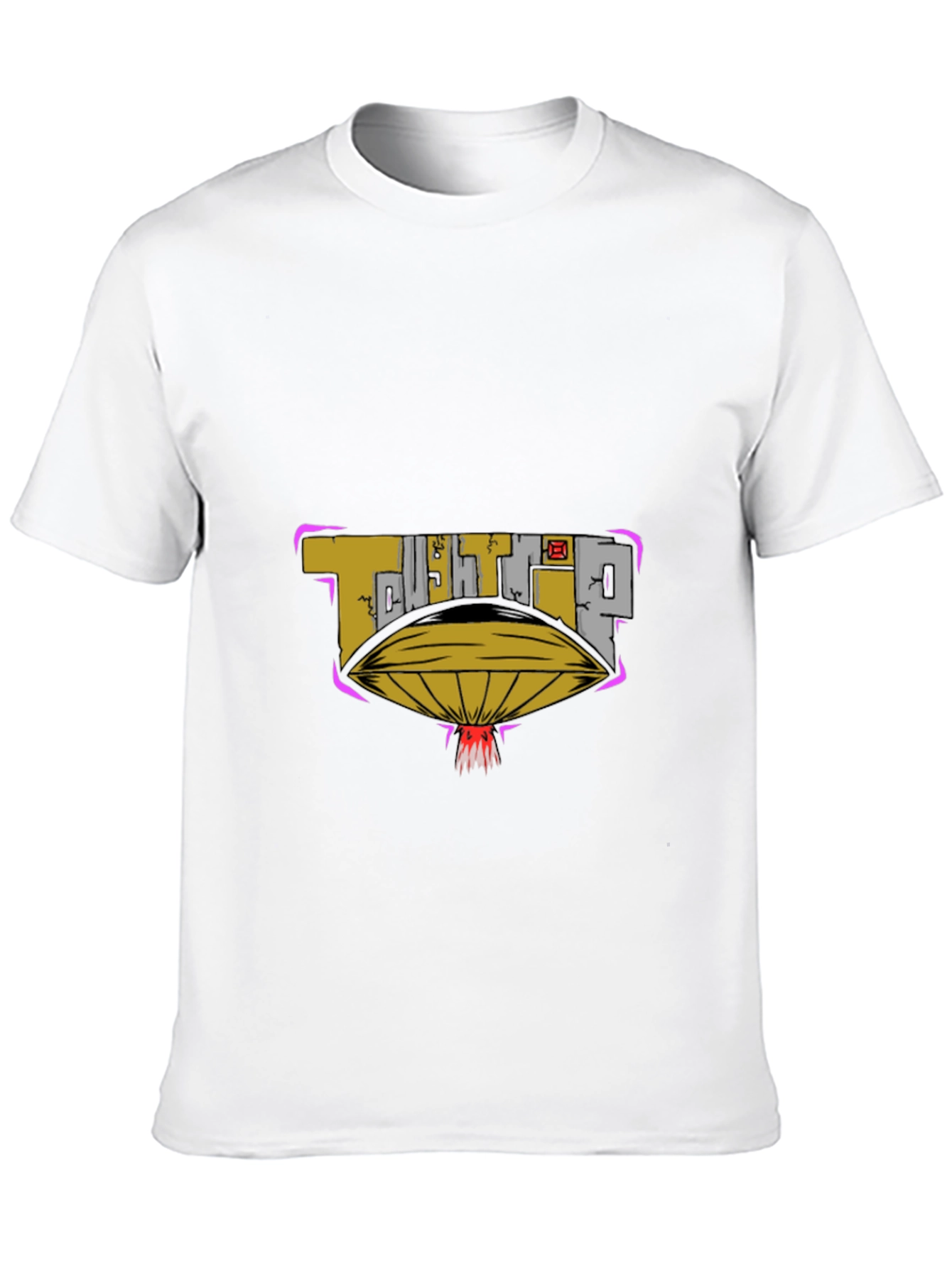 Tough Trip UFO Graphic Black Tee