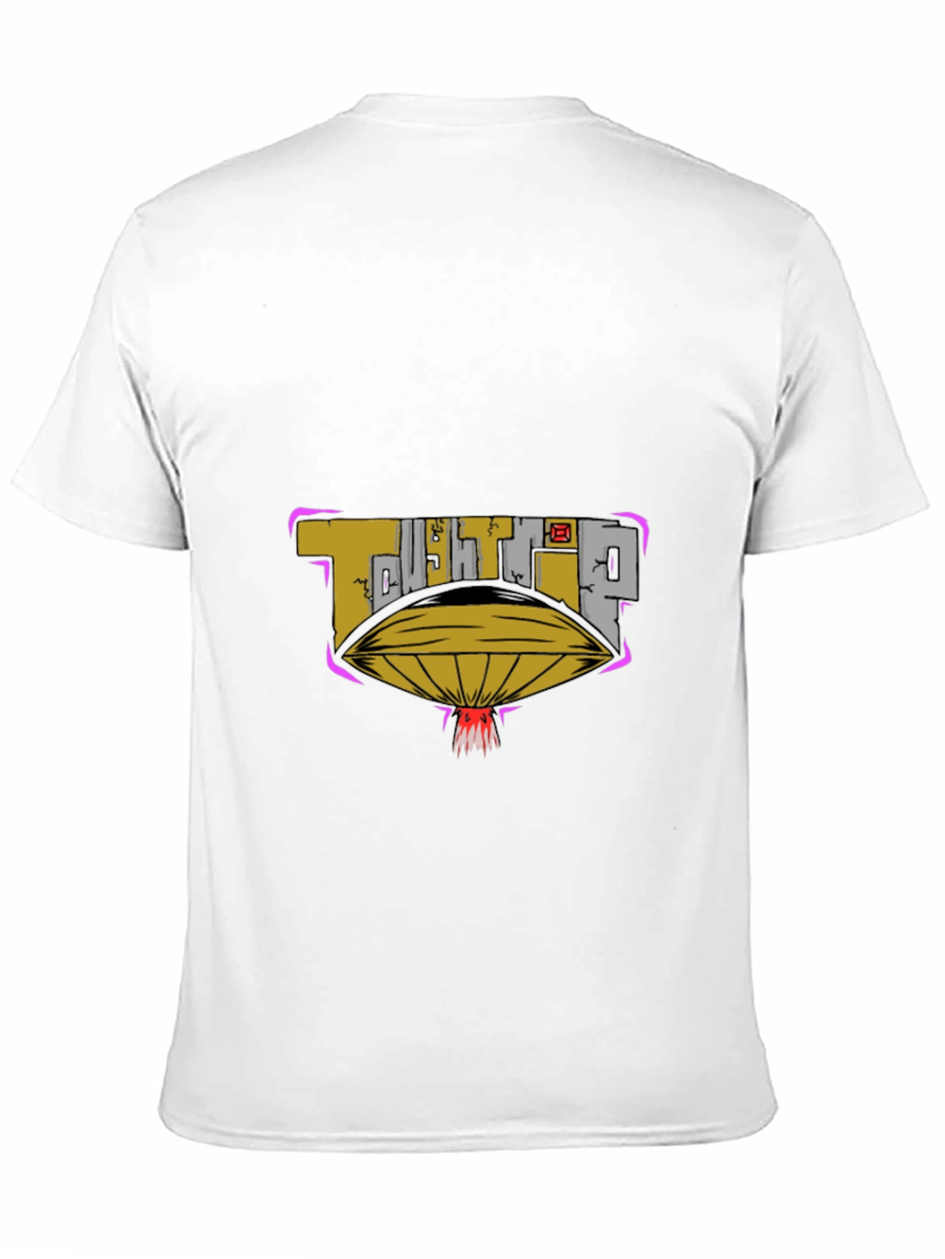 Tough Trip UFO Graphic Black Tee