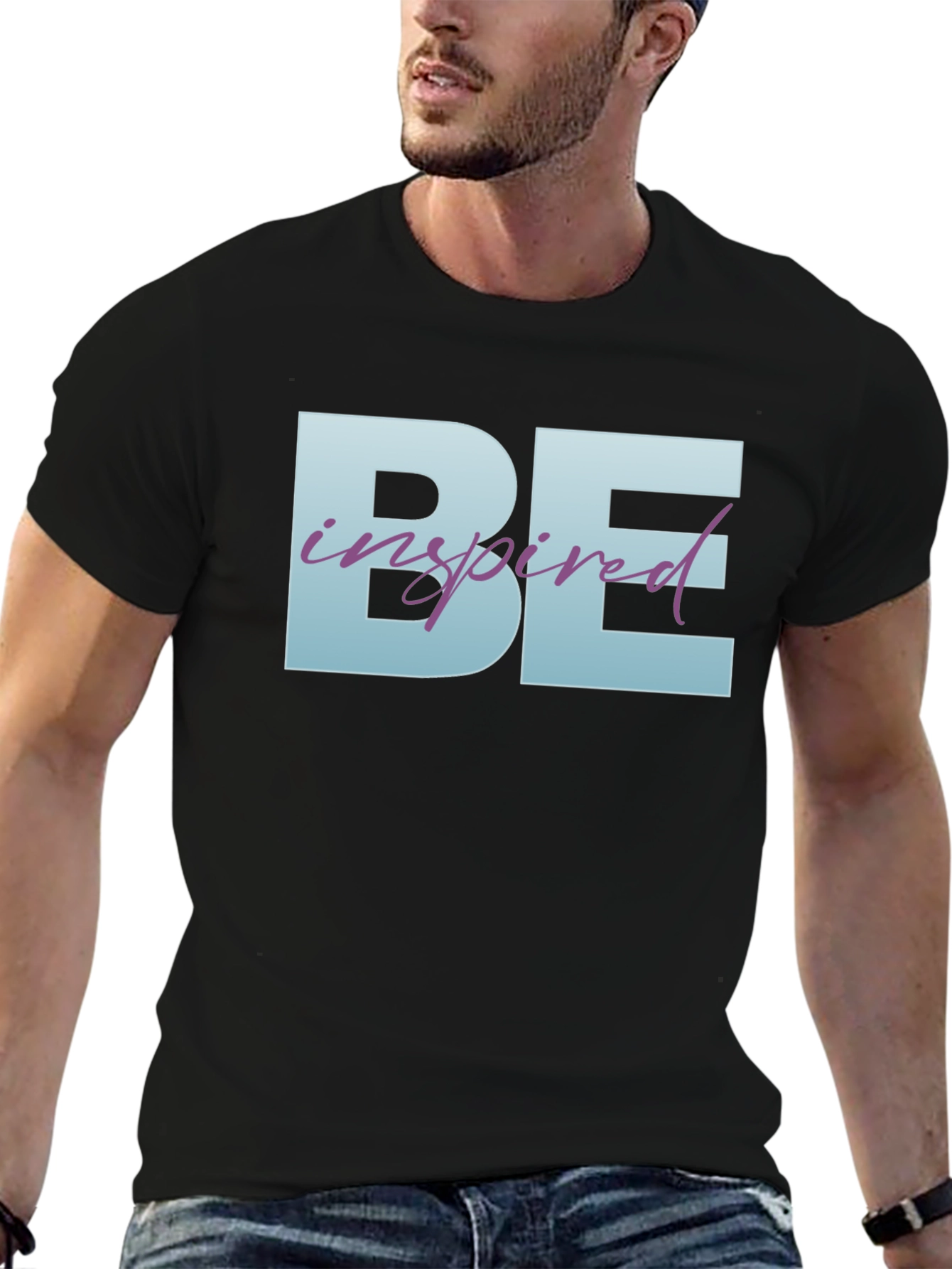 Be Inspired T-Shirt - Stylish Graphic Tee