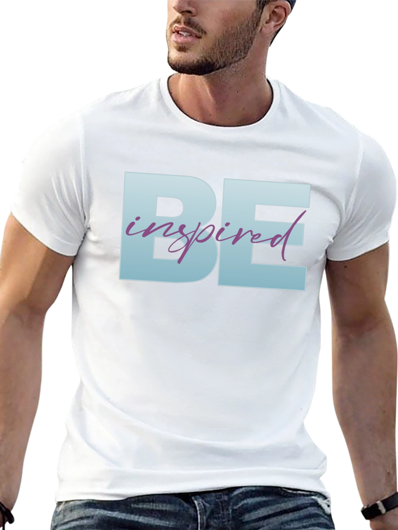 Be Inspired T-Shirt - Stylish Graphic Tee